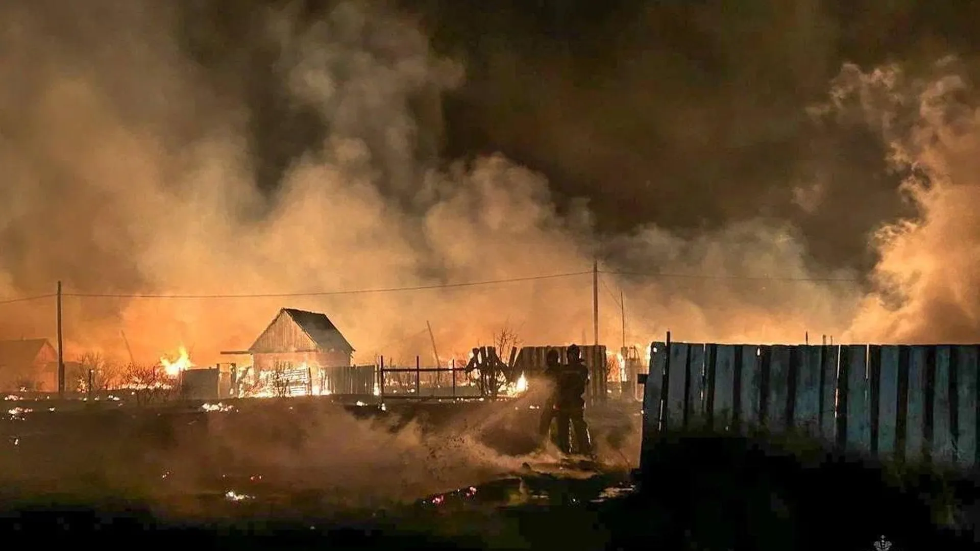 Пожар в Бурятии уничтожил 17 домов