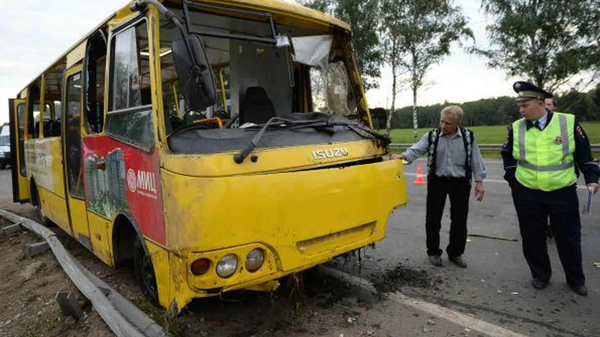 Четыре человека погибли в ДТП с участием автобуса в Пушкинском районе