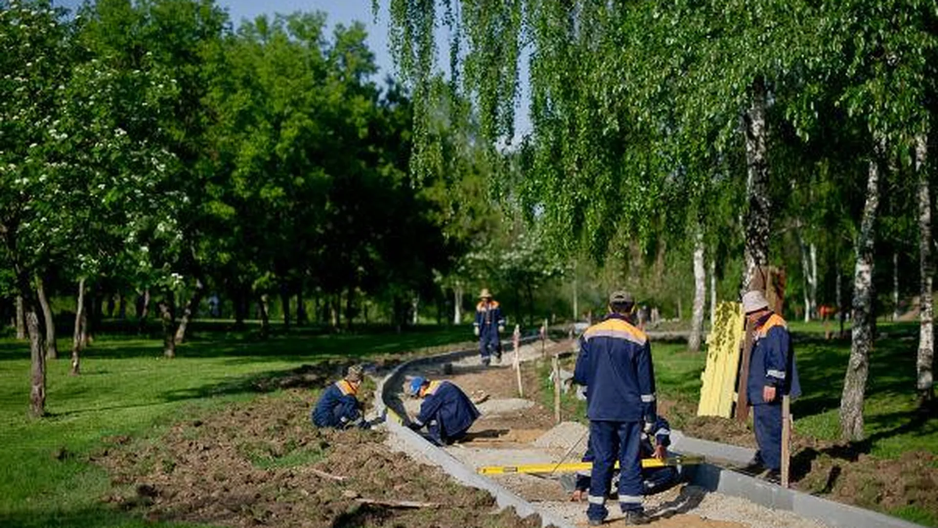 Реконструкцию парка «Городок» проведут ко Дню города и района в Рузе