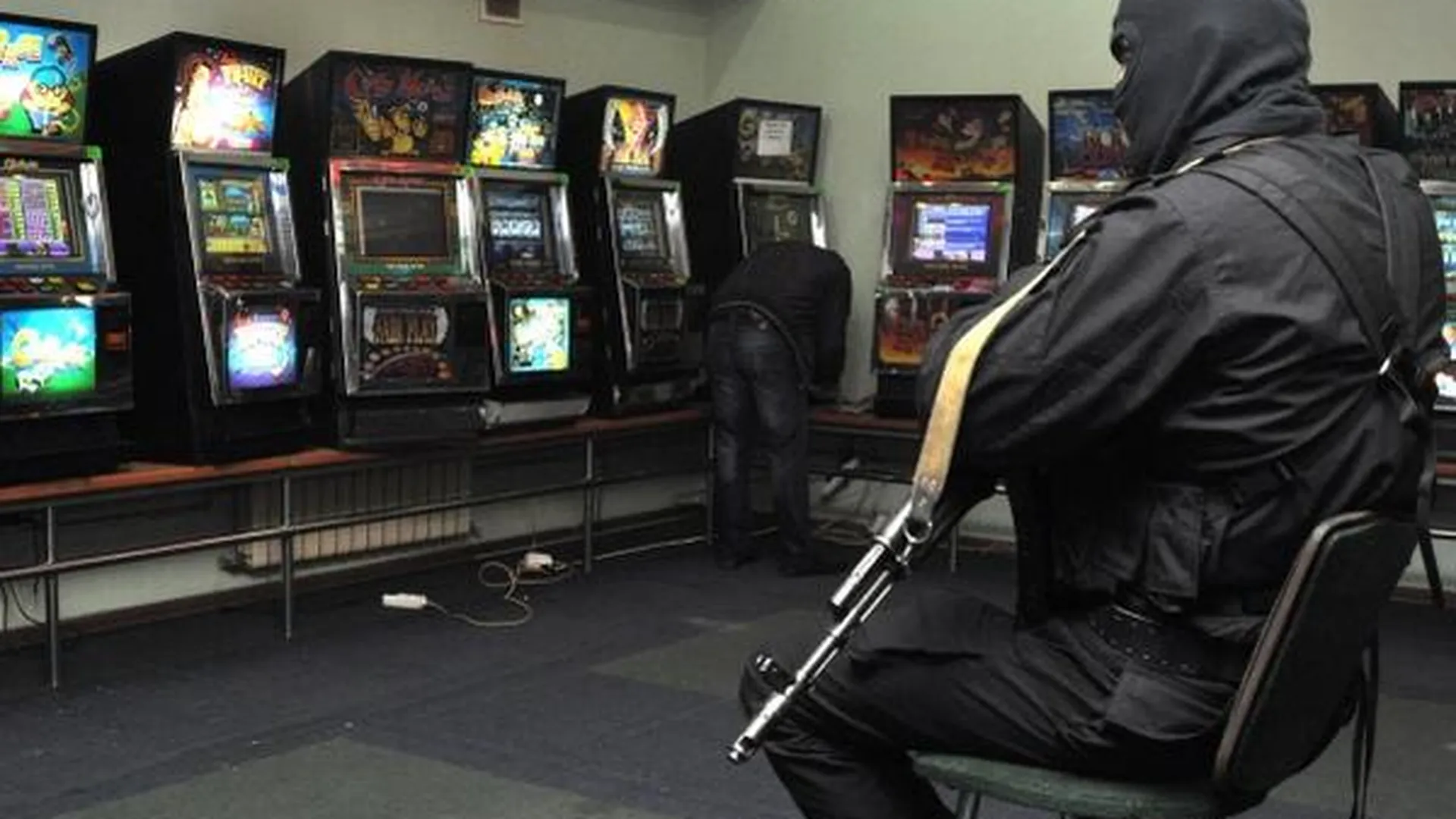 Восемь игровых автоматов изъяли в Видном