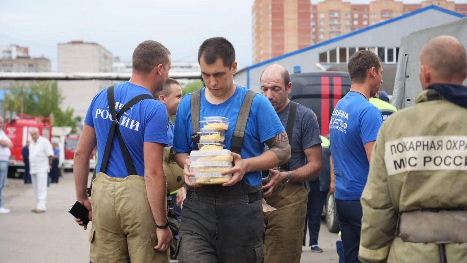 Из Свято-Троицкой Сергиевой Лавры на место взрыва доставлено питание для спасателей