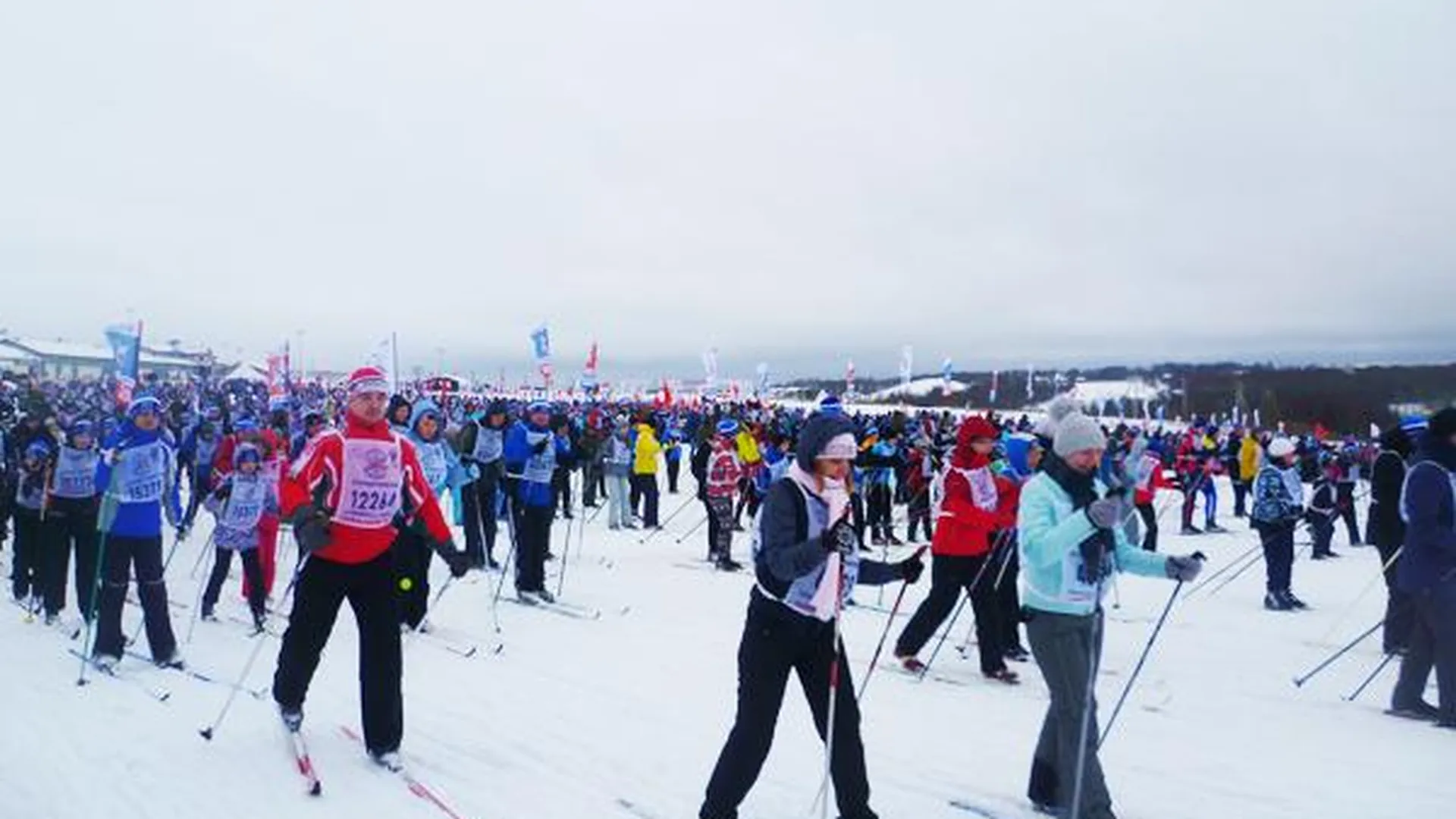 Старт «Лыжни России» в Яхроме собрал рекордное количество участников 