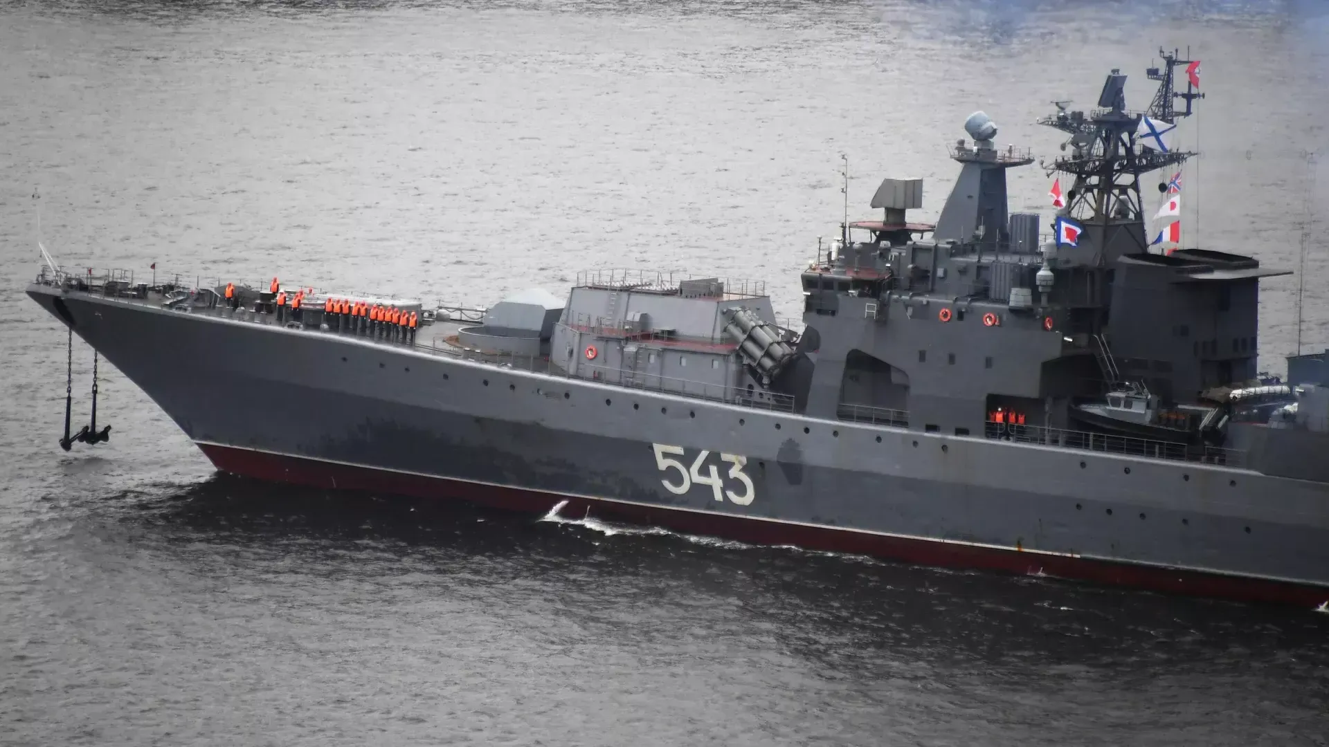 Корабли ТОФ отразили условную атаку БПЛА на базу во Владивостоке