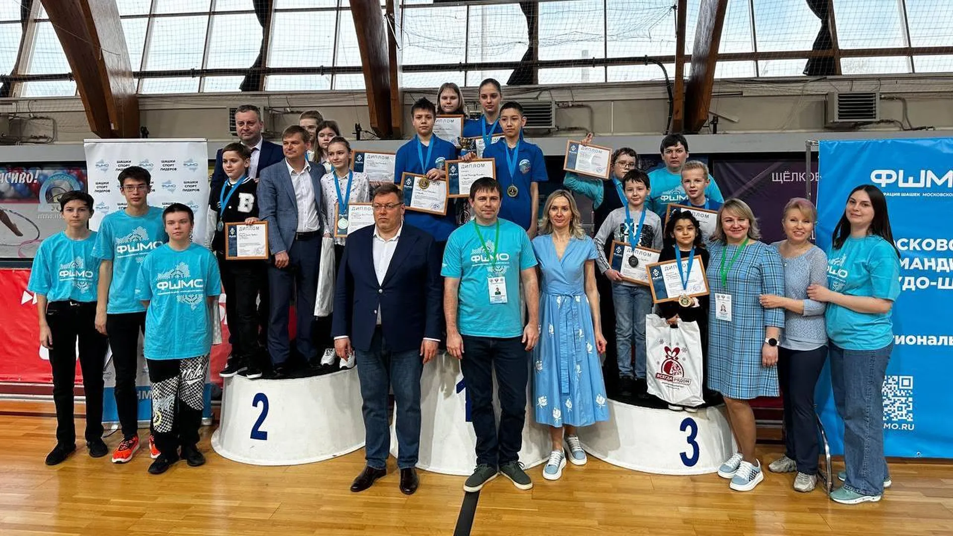 Финал соревнований «Чудо-шашки» состоялся в Подмосковье