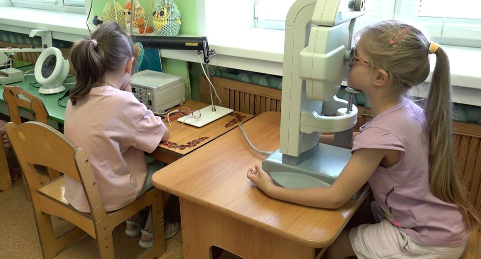 Детский сад для детей с нарушением зрения открыли в Мытищах