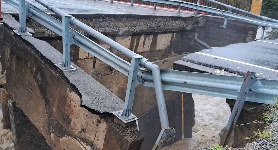 Сроки ремонта разрушенного моста в Бурятии продлили из-за вымывания грунта