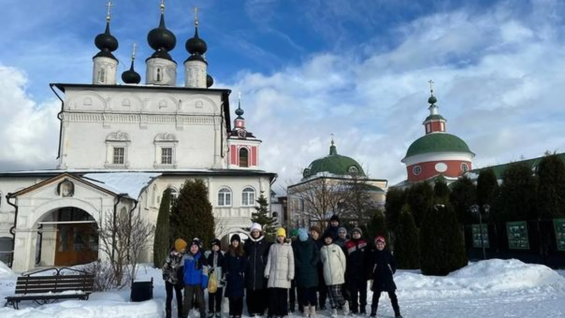 Каширские ученики Богатищевской школы посетили Свято-Троицкий Белопесоцкий женский монастырь
