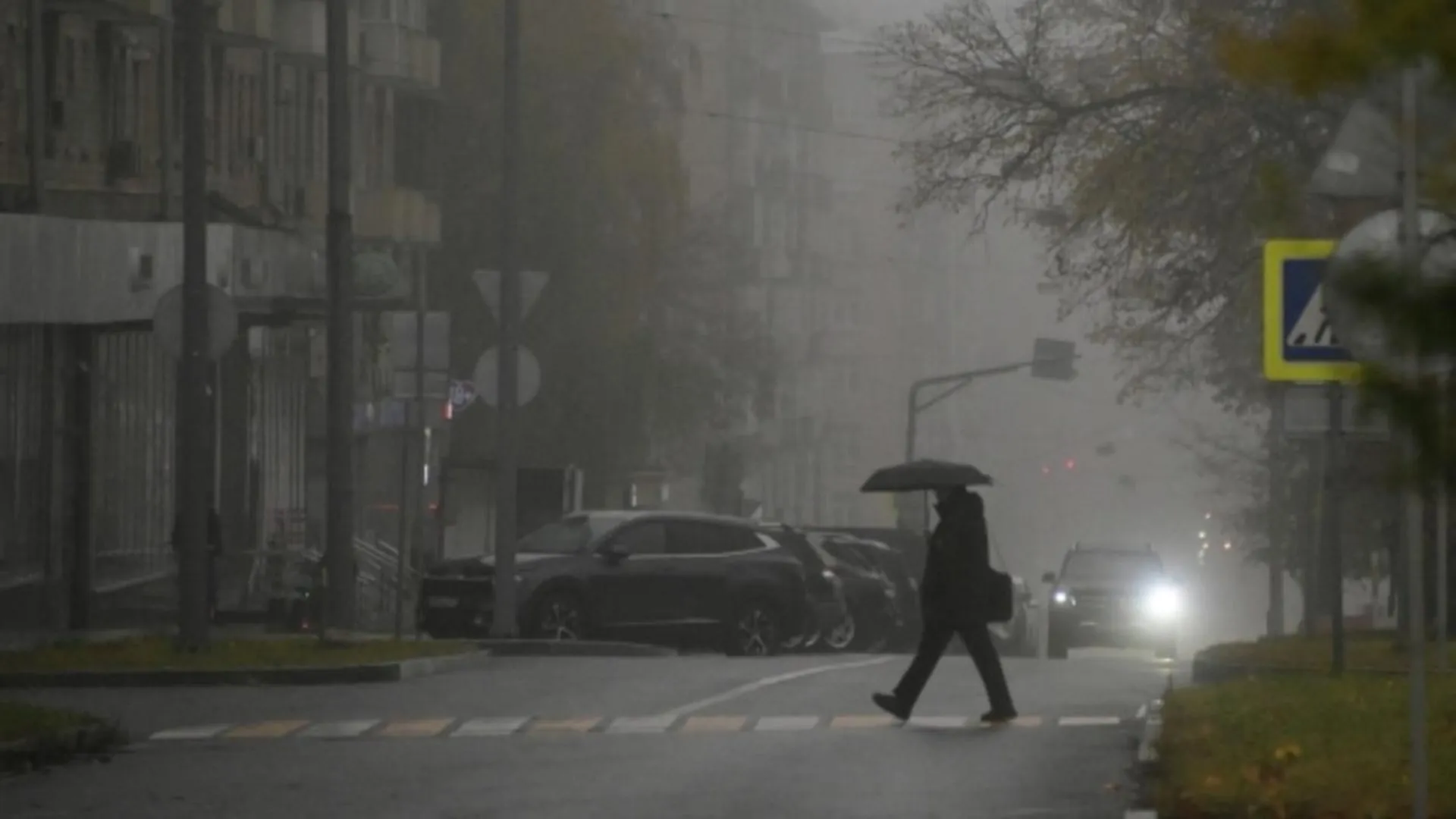 «Пришла в офис на полчаса позже»: как туман повлиял на рабочий понедельник москвичей