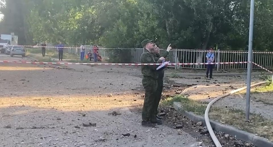 СК показал кадры с места обрушения насосной станции в Волгограде