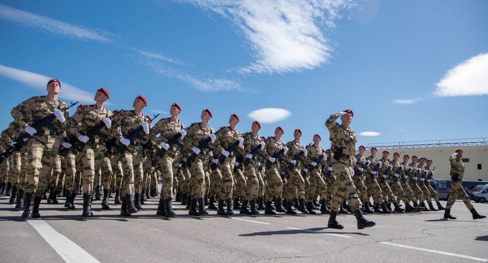 Военнослужащие Балашихи примут участие в параде Победы в Москве