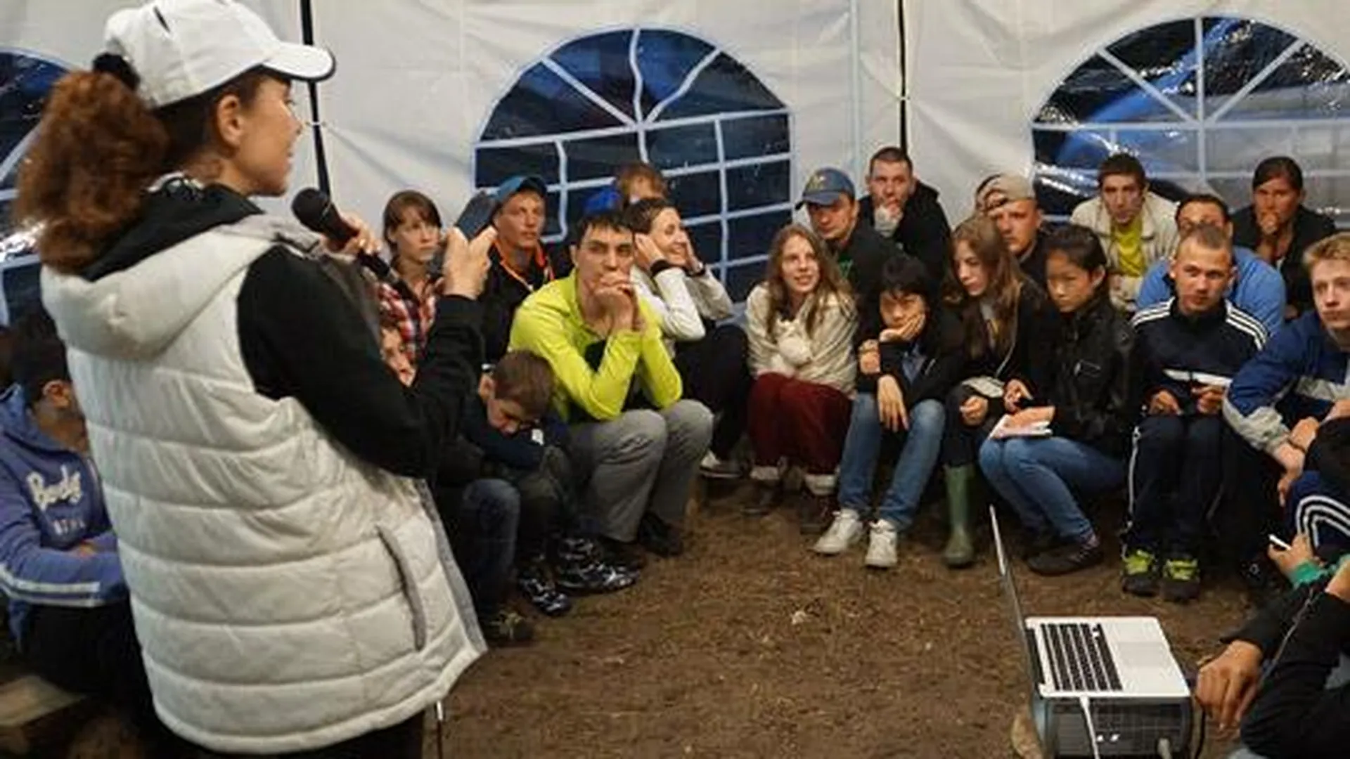 Реабилитационный палаточный лагерь для бездомных открылся в МО