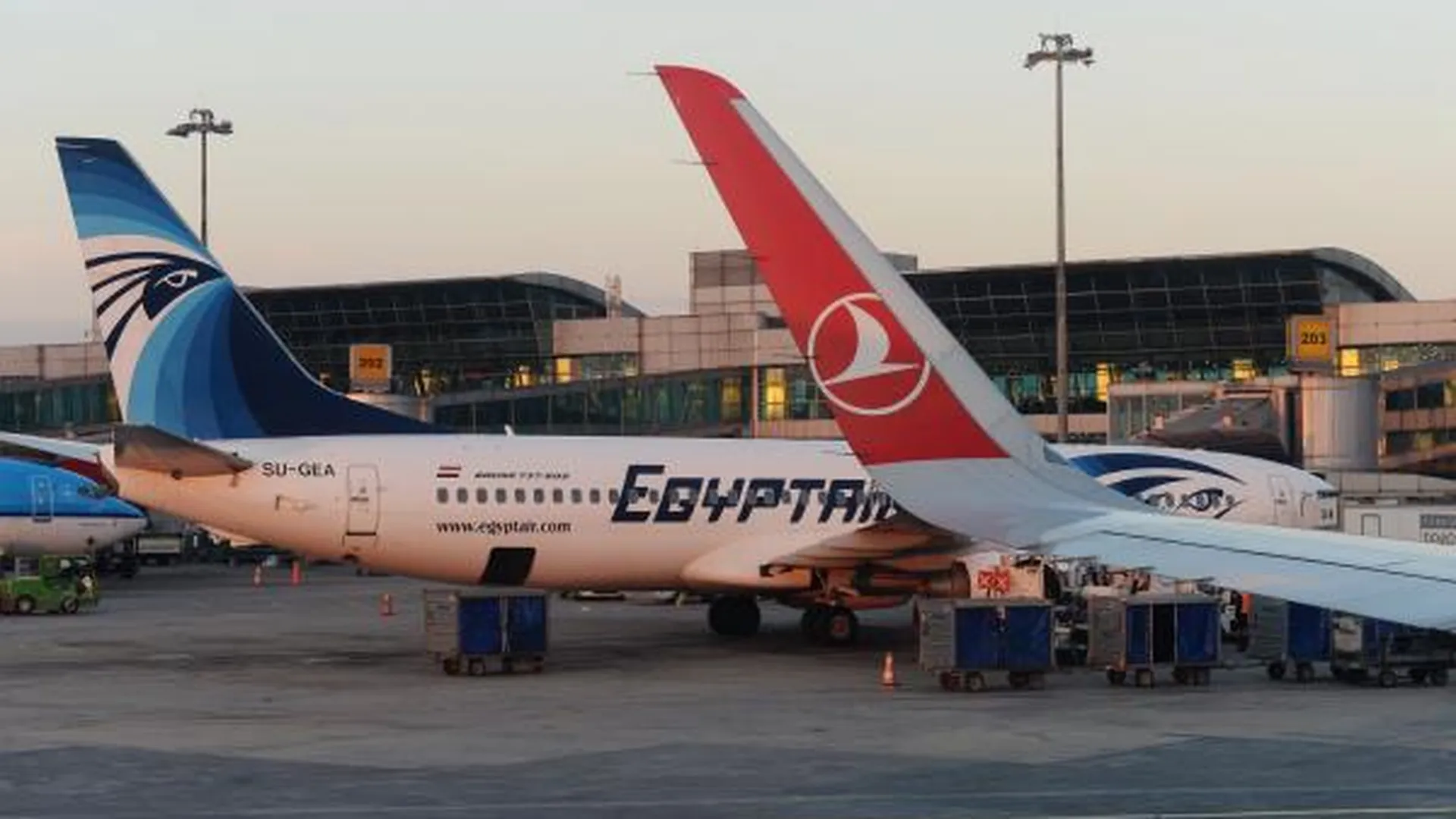 Самолет EgyptAir экстренно сел в Узбекистане из-за сообщения о бомбе