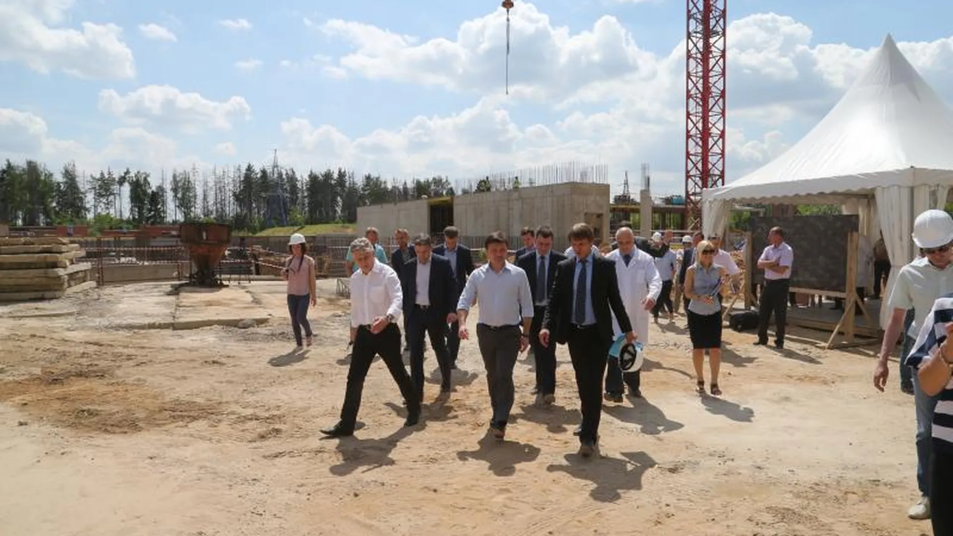 Воробьев поручил вновь обсудить проект строительства поликлиники в Балашихе из-за беспокойства жителей 