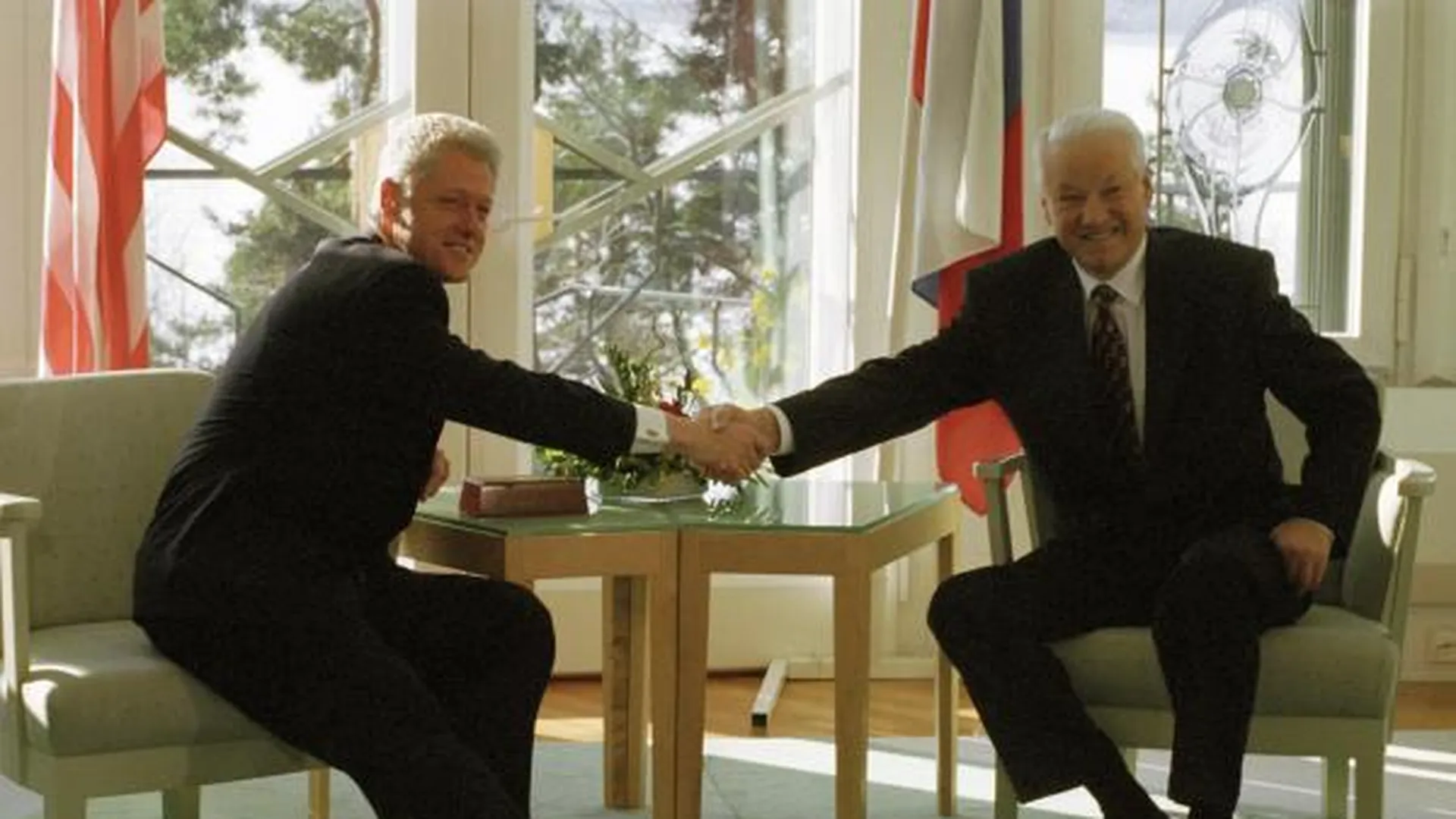 Билл Клинтон обсуждал с Борисом Ельциным дружбу и сокращение вооружений