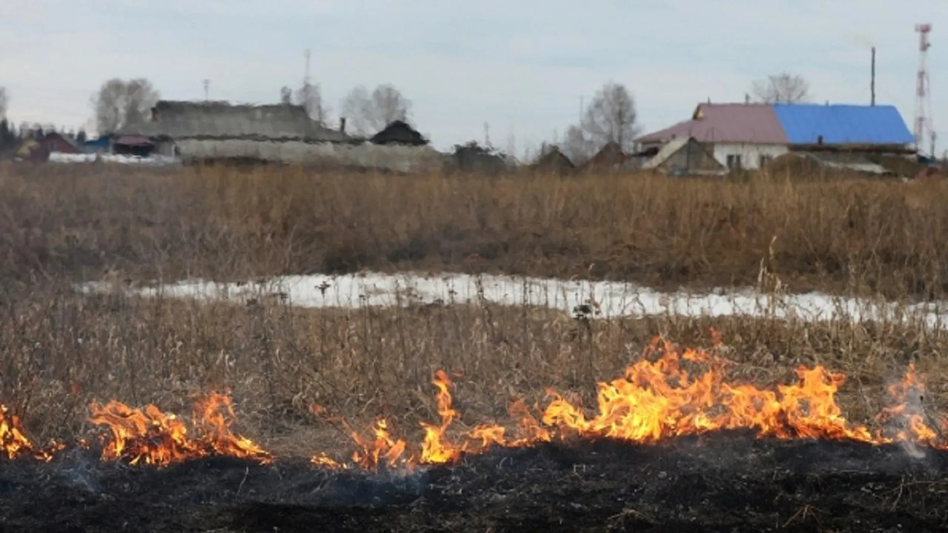 Жителям Подмосковья напомнили о правилах пожарной безопасности