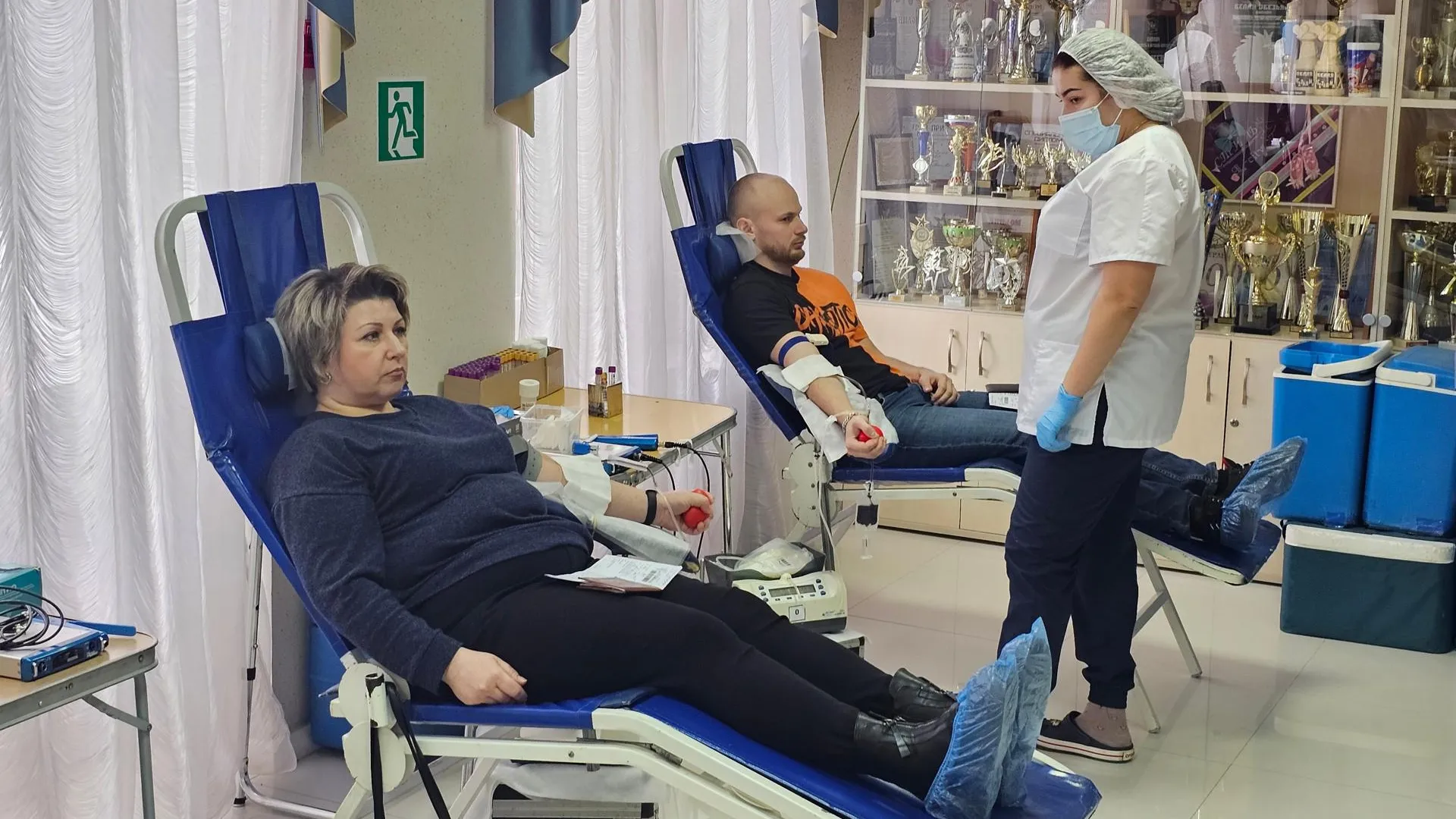 Более 80 жителей Луховиц помогли пополнить банк крови Подмосковья
