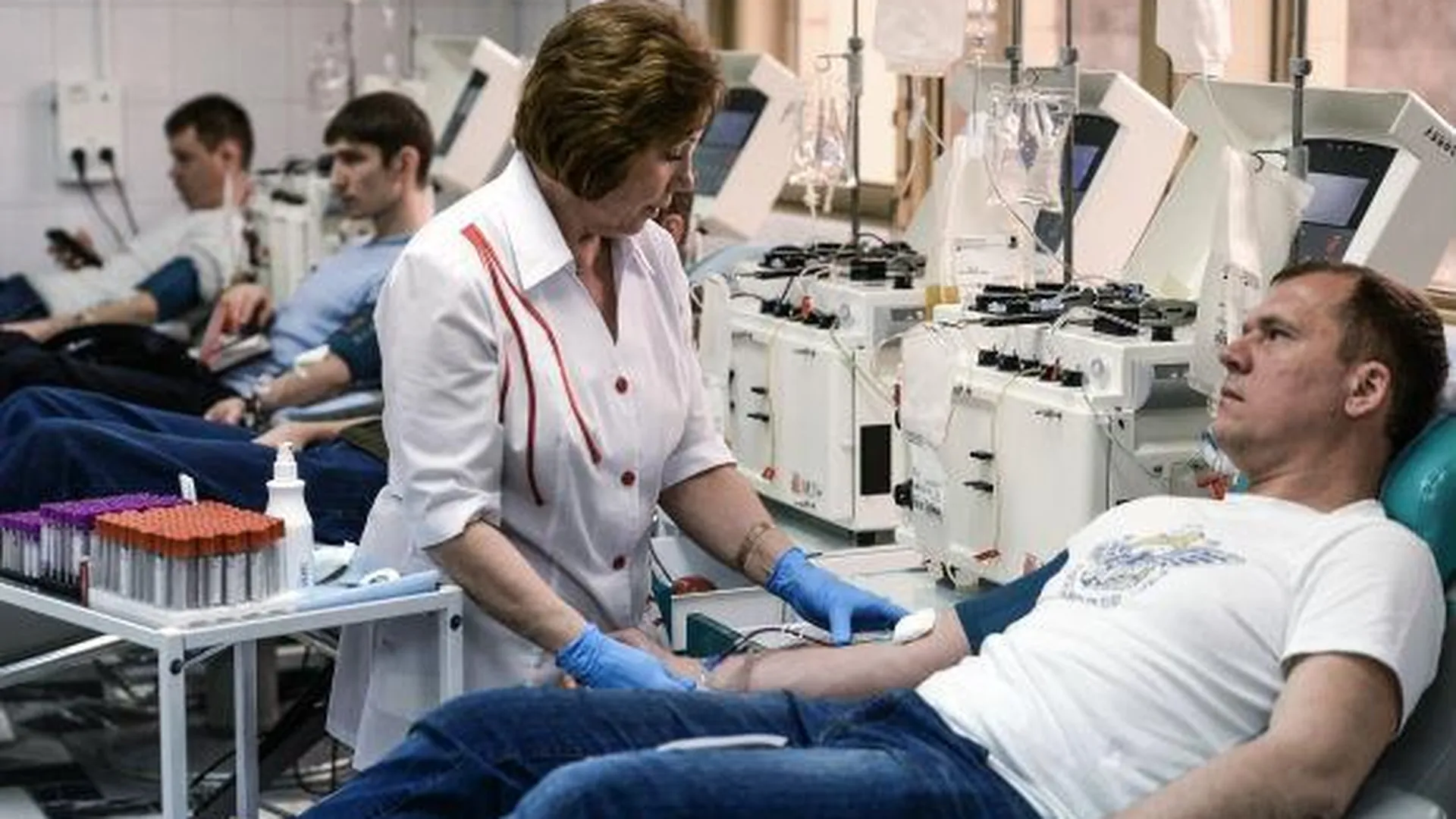 Сорок пять человек сдали кровь в День донора в Черноголовке