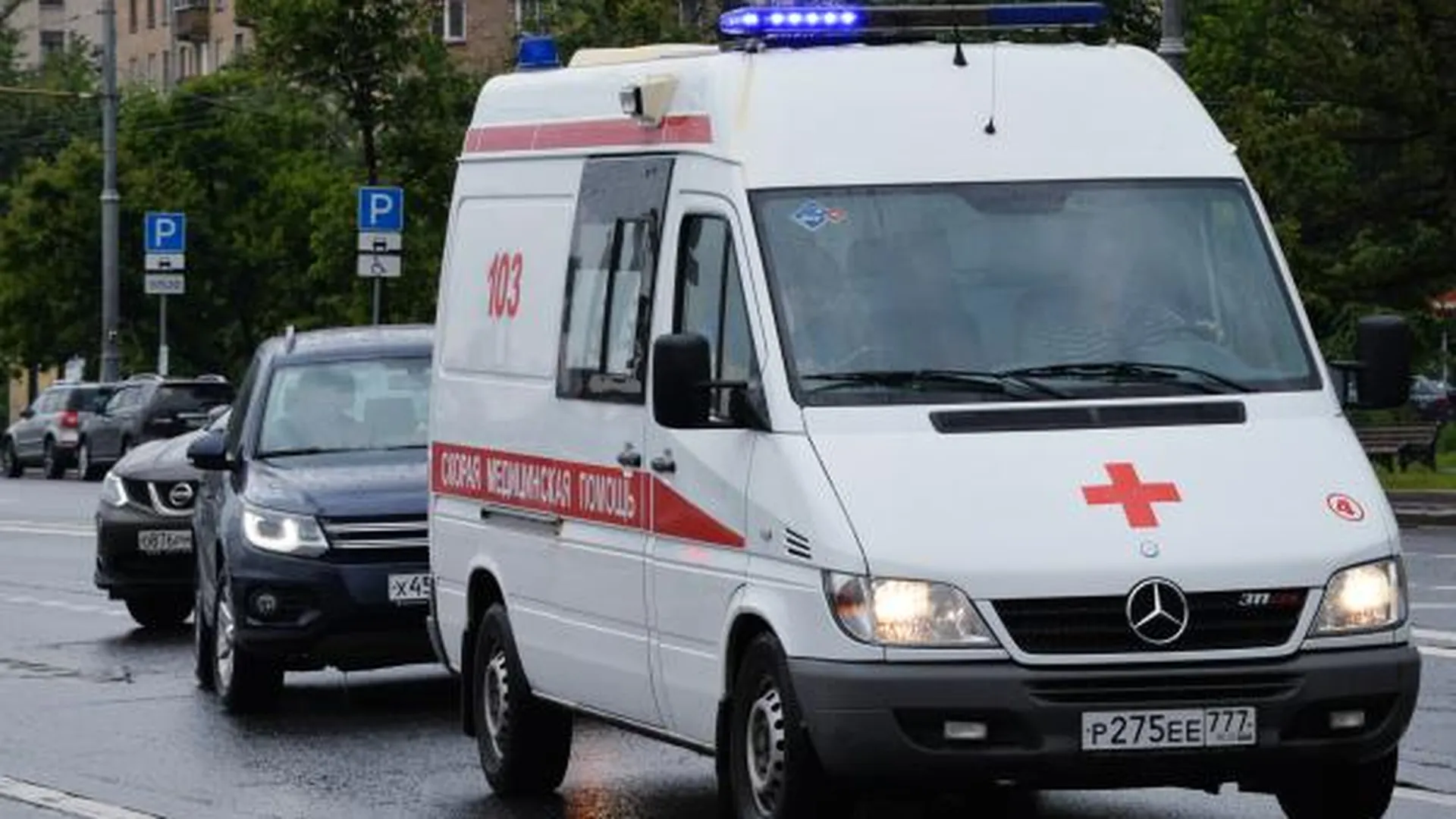 Девять человек пострадали в ДТП с маршруткой в Подмосковье