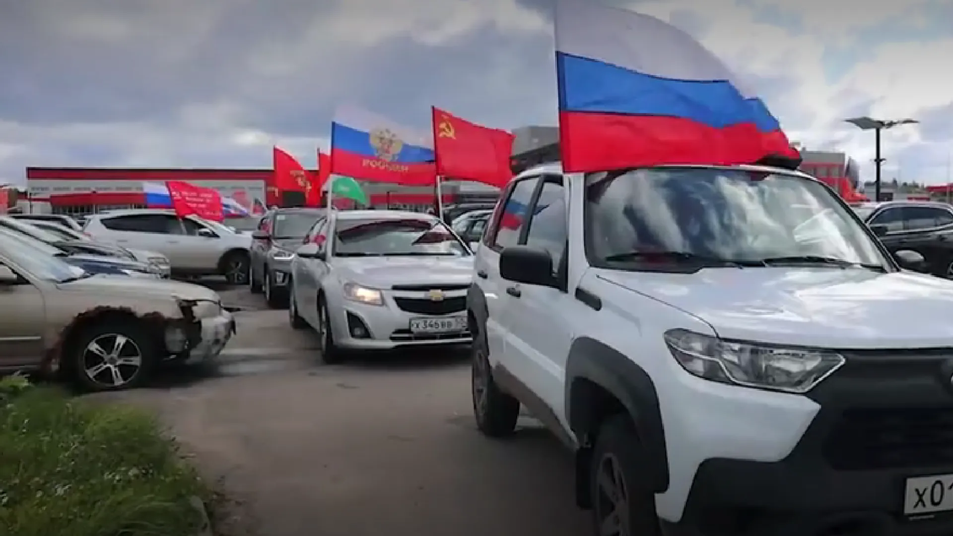 Автопробег в честь Дня Победы прошел в Наро-Фоминске