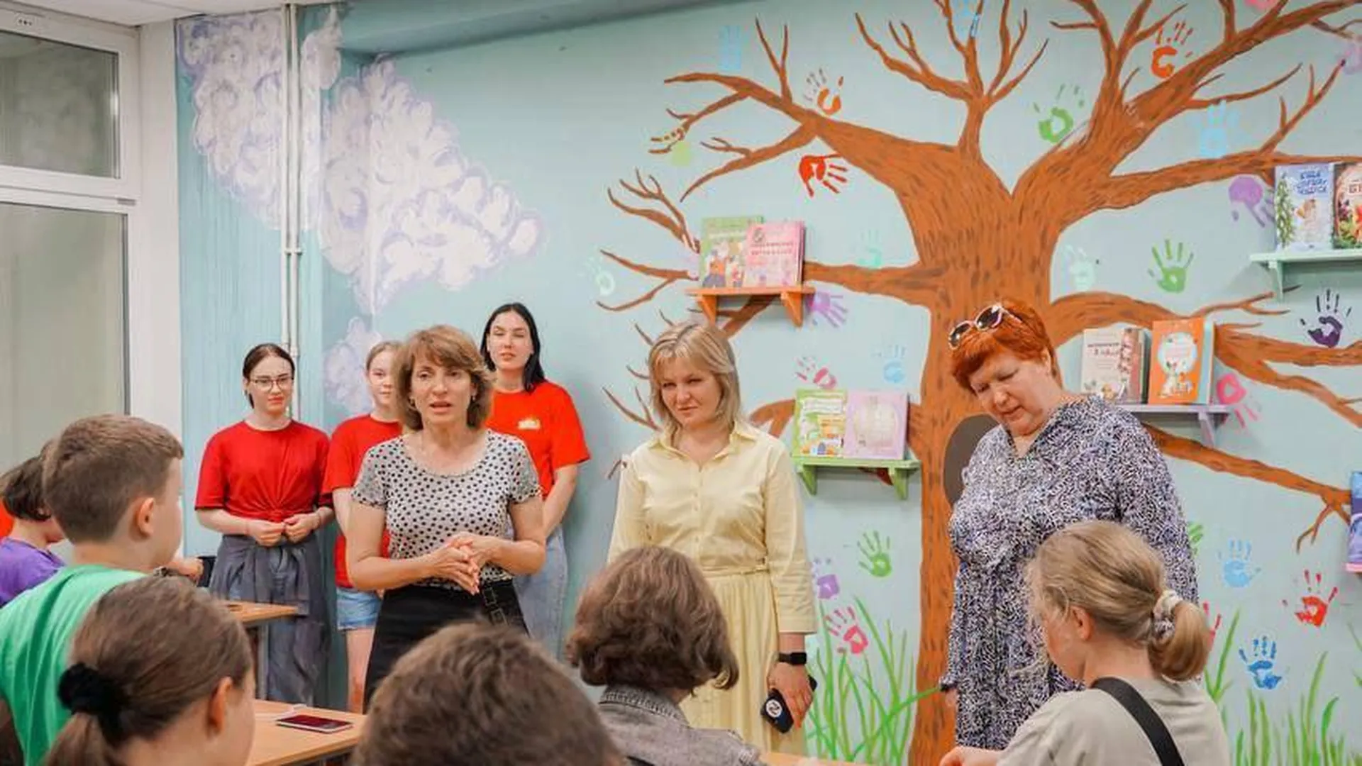 Городской округ Клин посетила советник главы ДНР по правам ребенка Федоренко