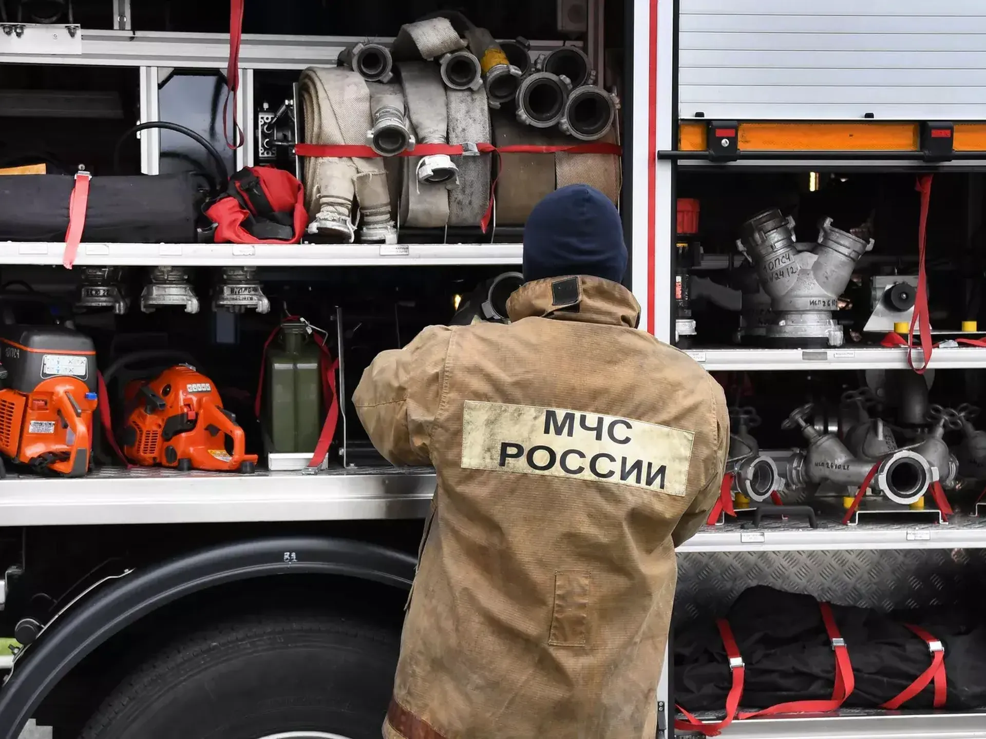 Пожар в торговом комплексе на Ставрополье локализован — МЧС