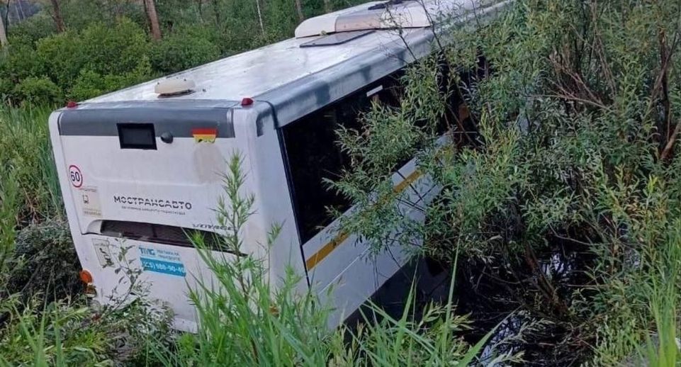 МВД: на трассе Шатура-Куровское произошло ДТП с автобусом, никто не пострадал