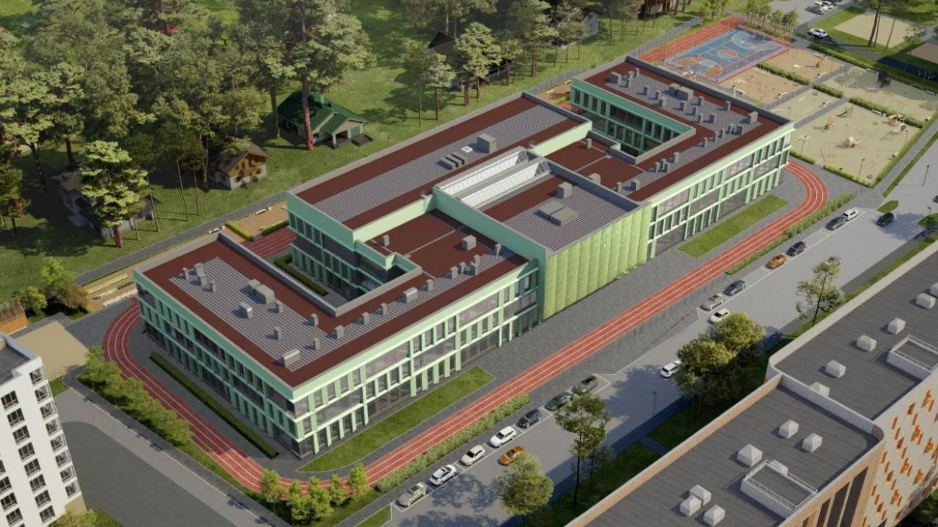Новую школу на 750 мест построят на территории ЖК «Резиденция Сколково» в Одинцово