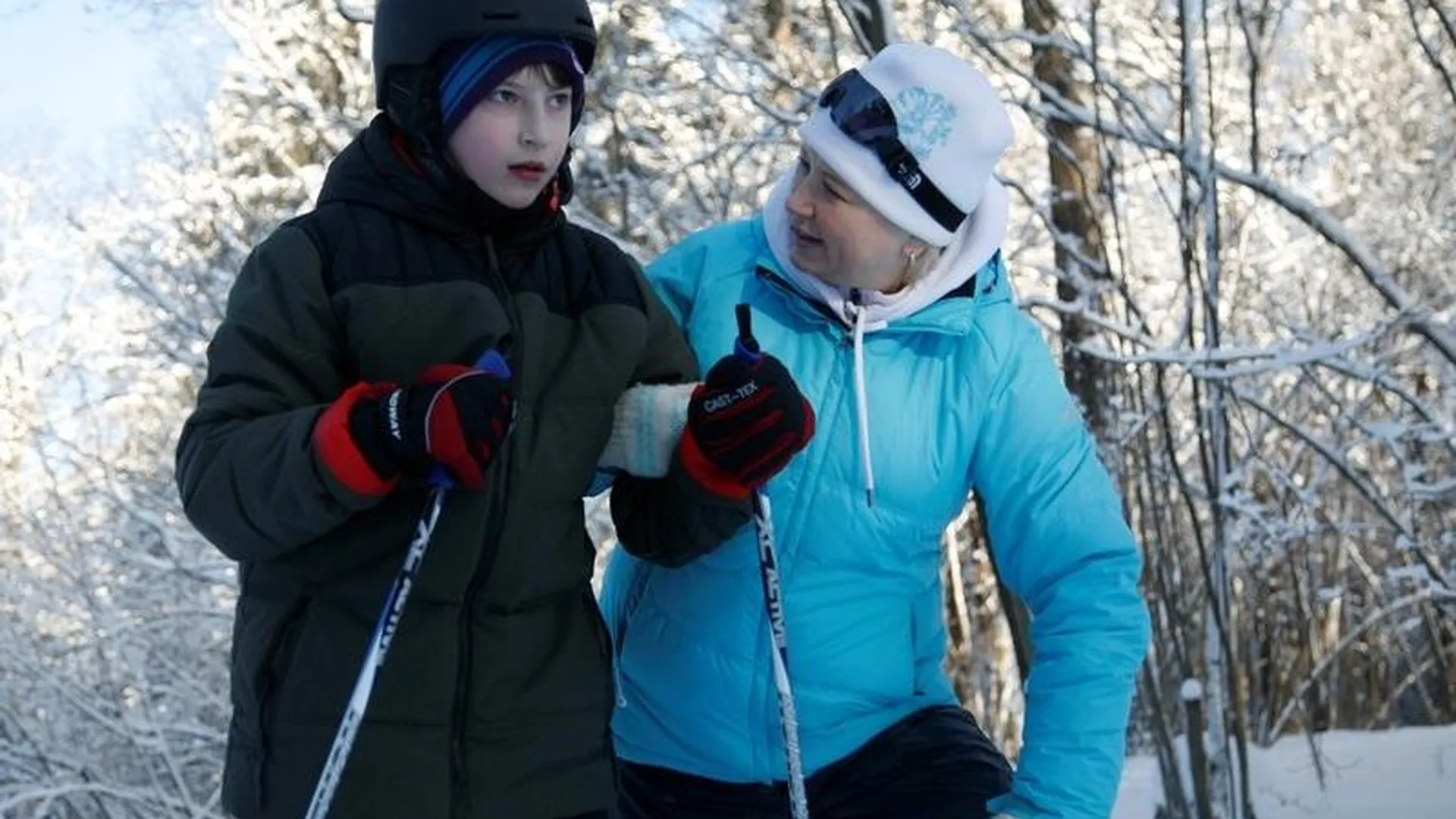 В Одинцове запустили занятия лыжным спортом для детей с ограниченными возможностями