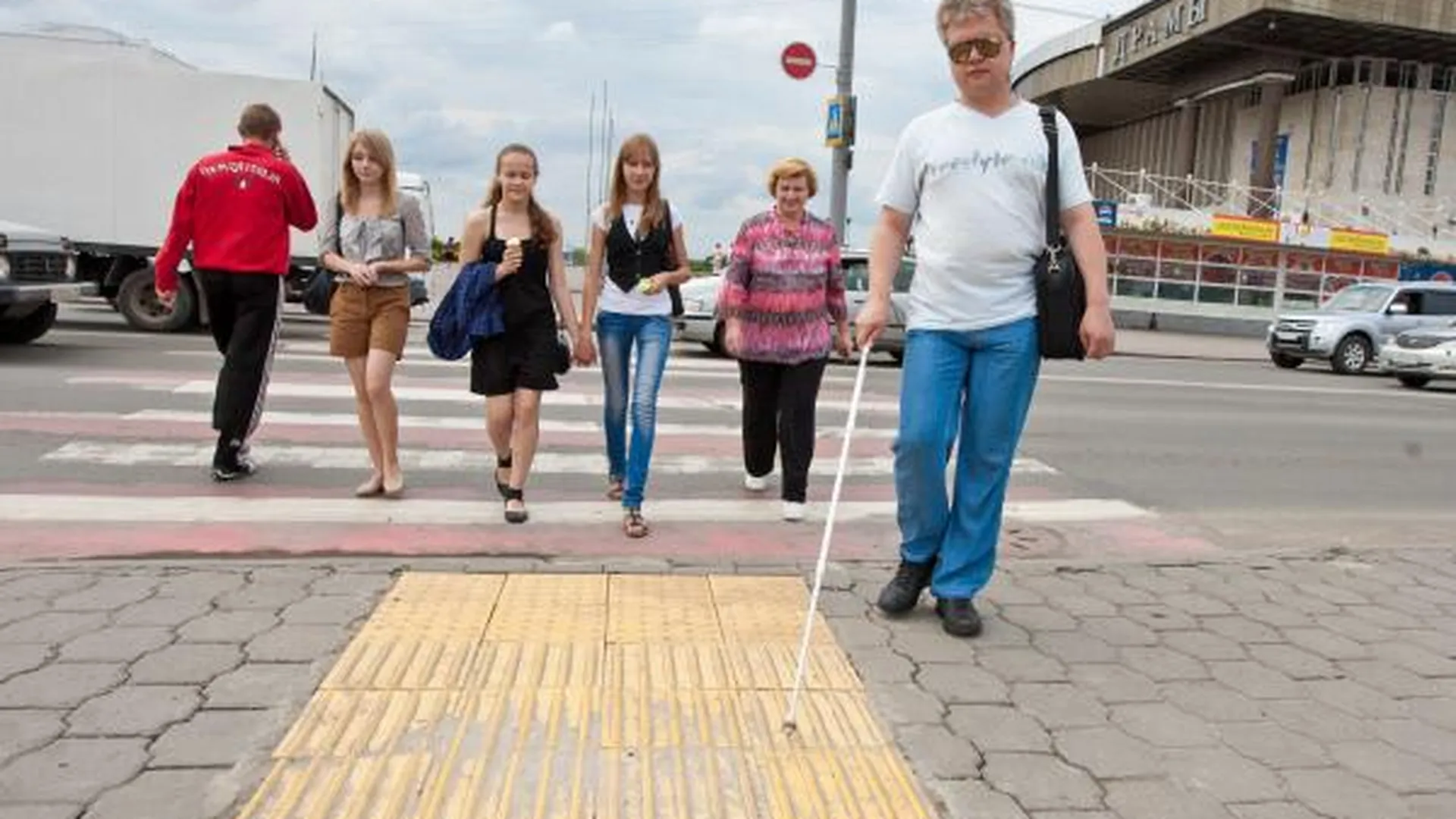 Переходы в Люберецком районе сделают доступными для инвалидов