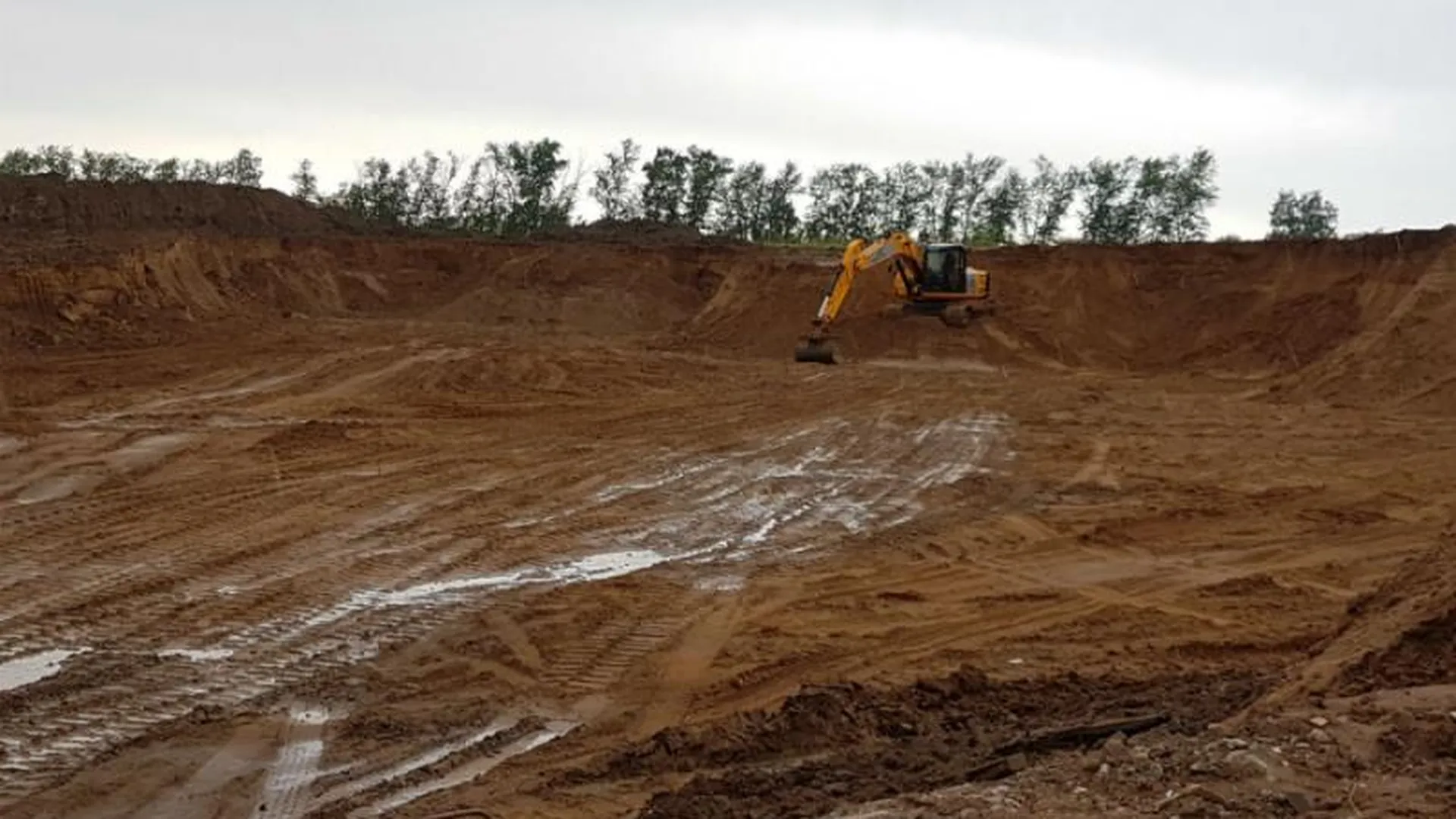 Нелегальная добыча песка остановлена в Красногорском районе