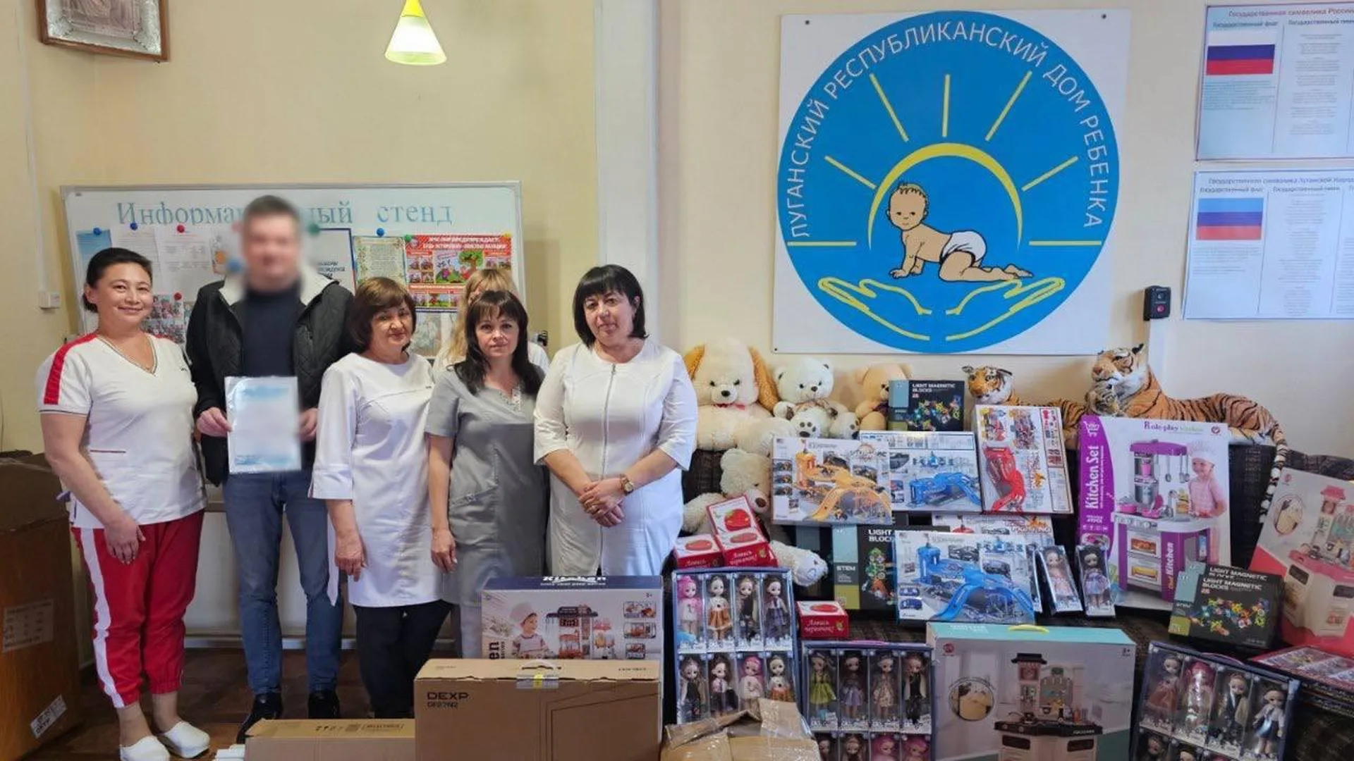 Депутат Балашихи, участник СВО Леонид Любимцев оказал помощь детскому дому в Луганске