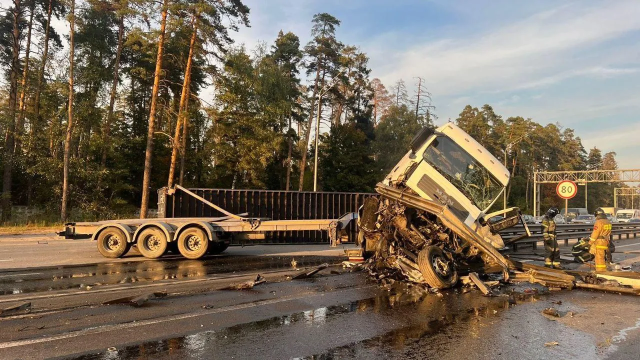 Ликвидированы последствия аварии на Горьковском шоссе