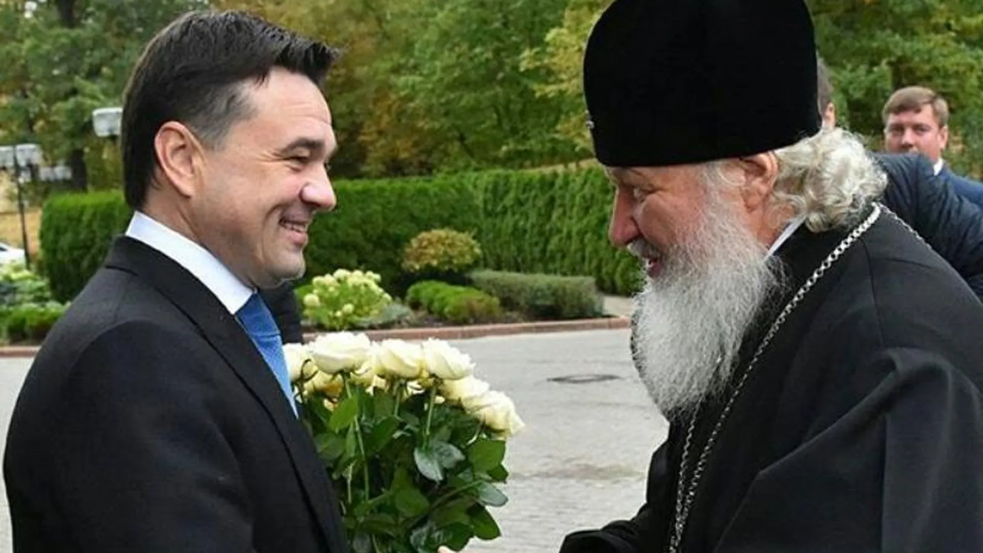 Воробьев поздравил патриарха Кирилла с годовщиной интронизации 