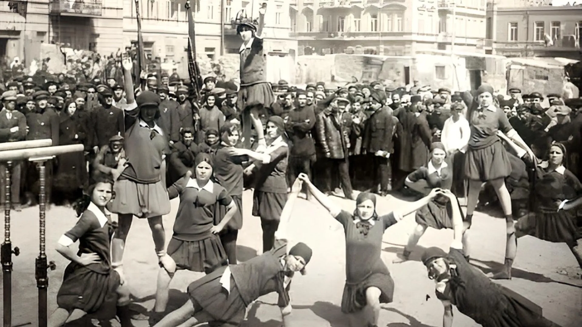 День физкультурника в Баку, 20-е годы XX века