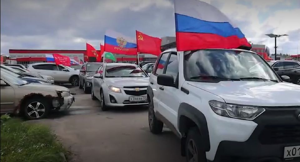Автопробег в честь Дня Победы прошел в Наро-Фоминске
