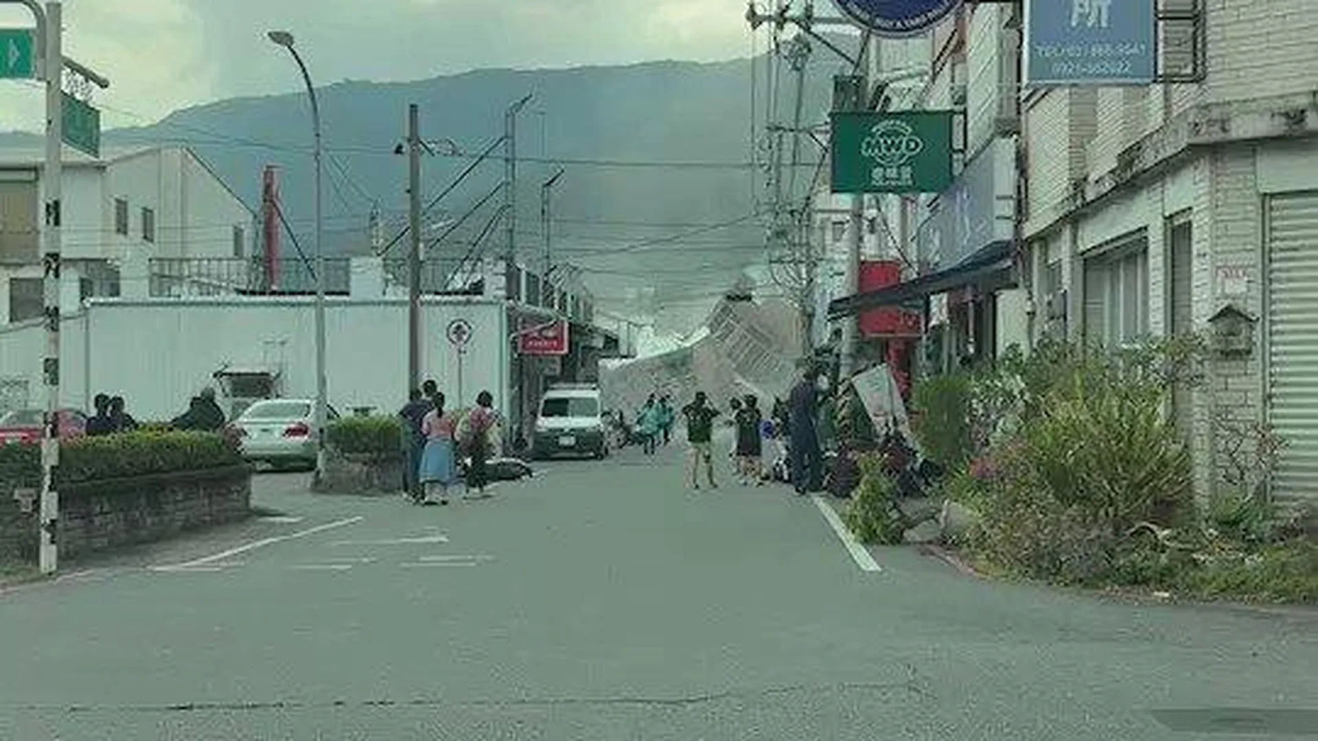 Последствия землетрясения на Тайване / Twitter