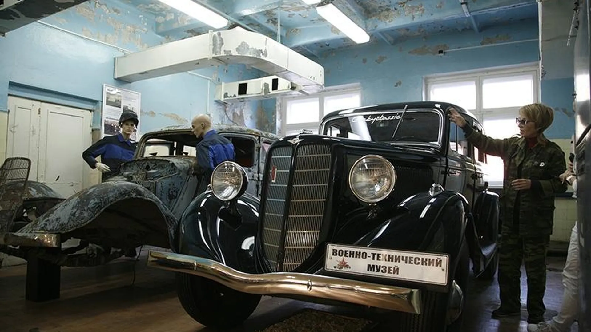 В Военно-техническом музее открылась выставка, посвященная легендарному автомобилю ГАЗ-М-1