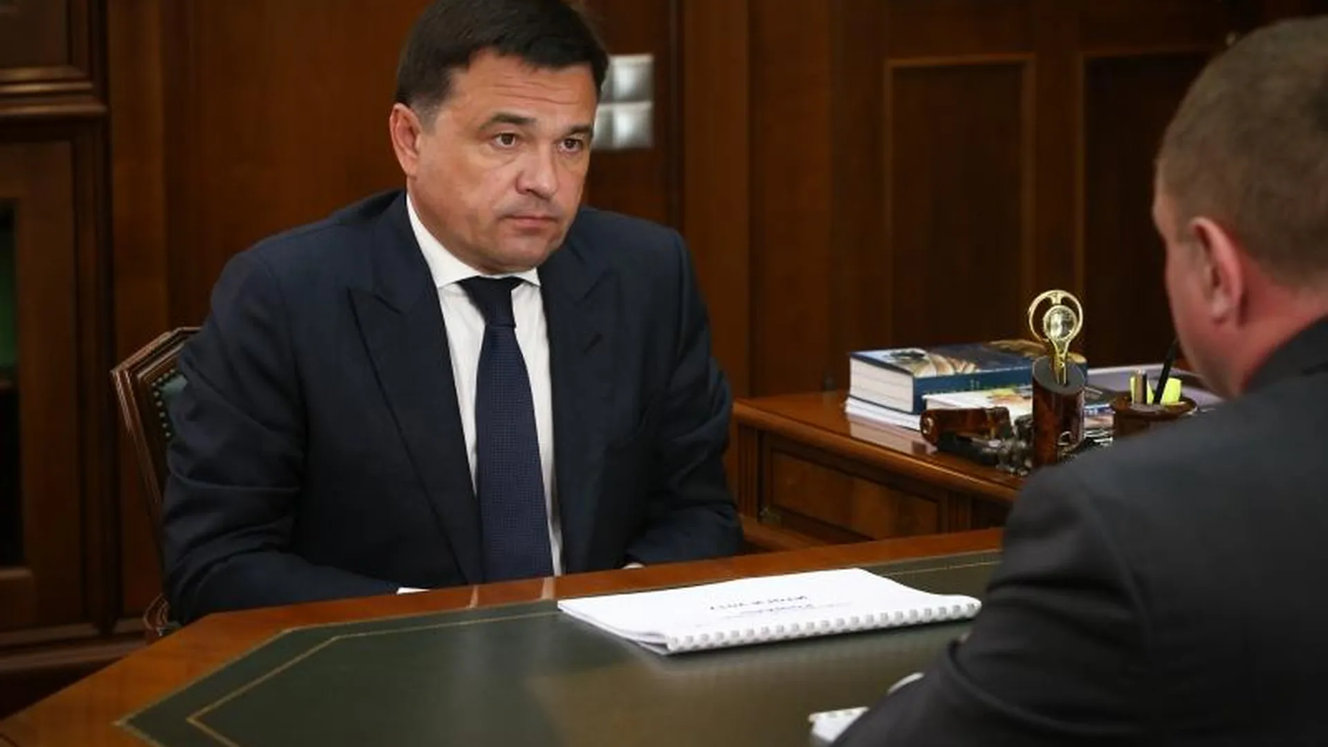 Воробьев выслушал отчет главы Рошаля об итогах работы в 2017 году