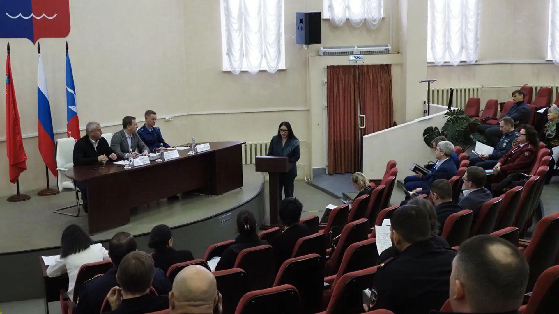 Анна Кротова провела очередное общегородское совещание с городскими службами в Лобне