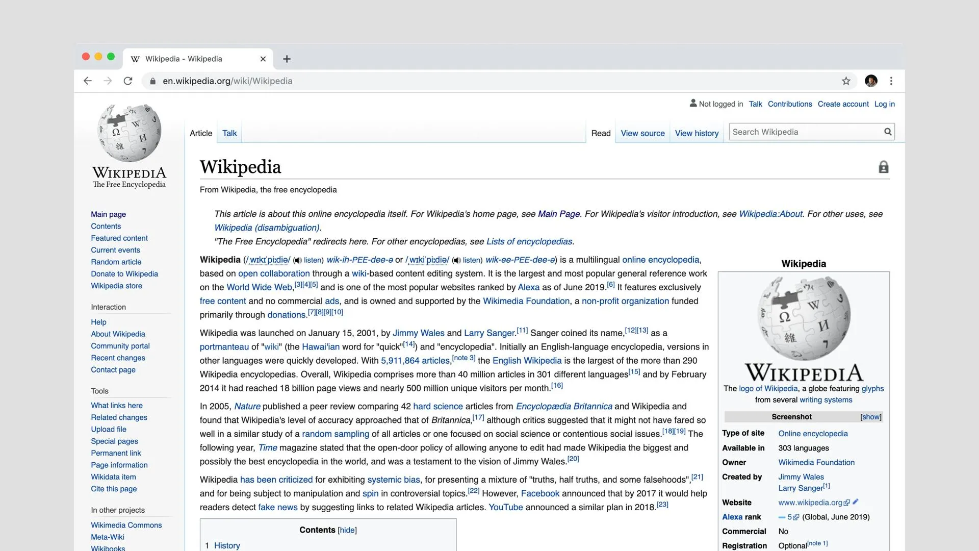 Доступ к «Википедии» в России могут заблокировать