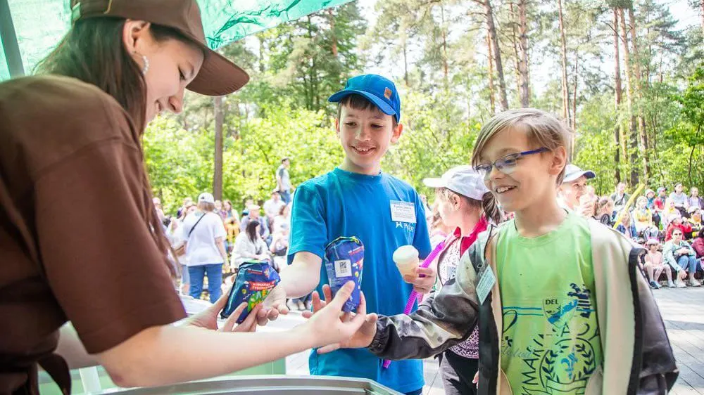 Мороженое будут раздавать детям в парках Подмосковья в эту субботу