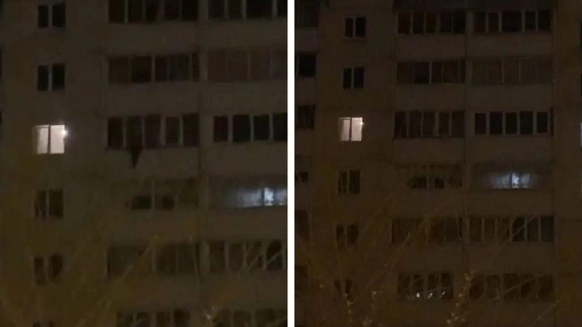 Пьяный житель Новосибирска чудом избежал падения с балкона в новогоднюю ночь