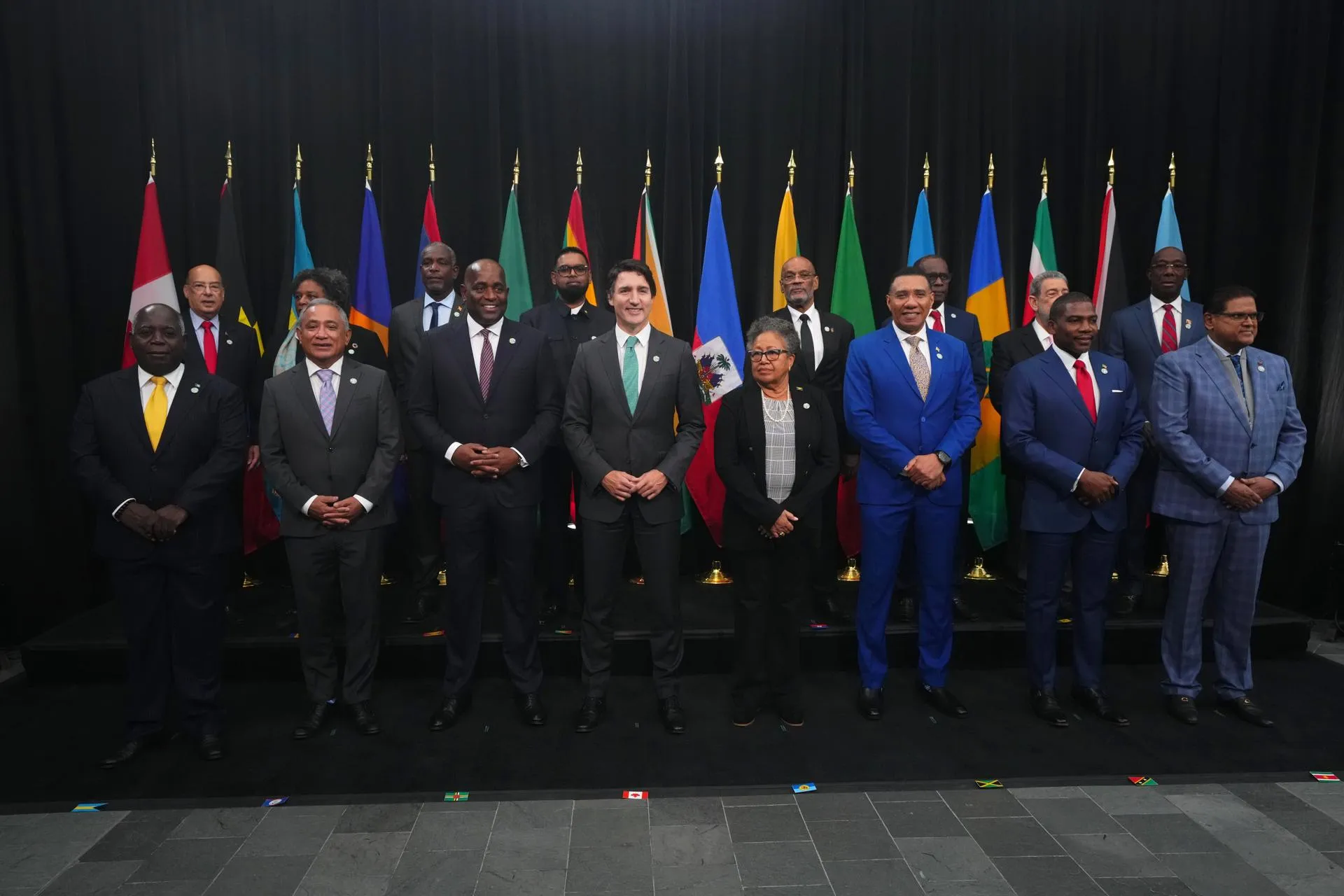 Лидеры стран — участниц Карибского сообщества (КАРИКОМ) / Фото: Keystone Press Agency