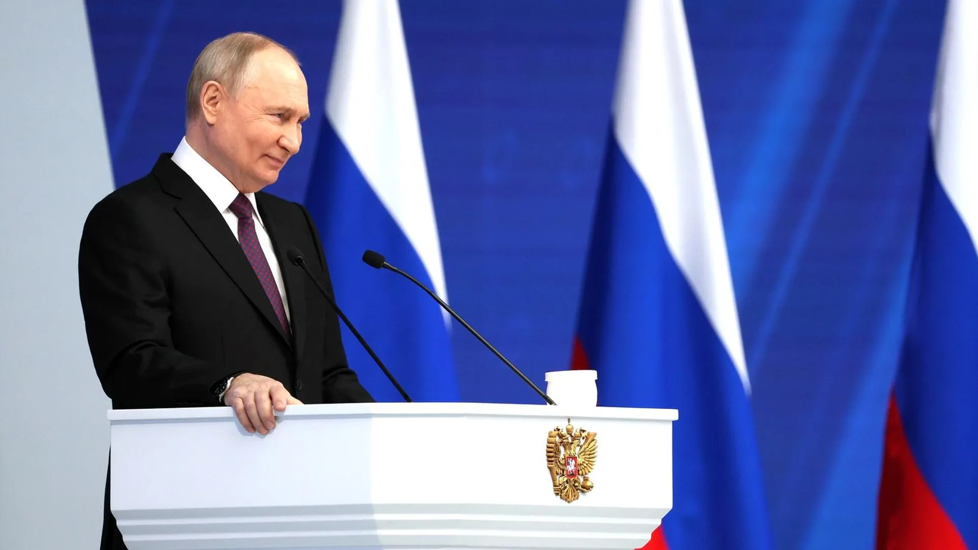 Президент РФ Владимир Путин, 29 февраля 2024 года
