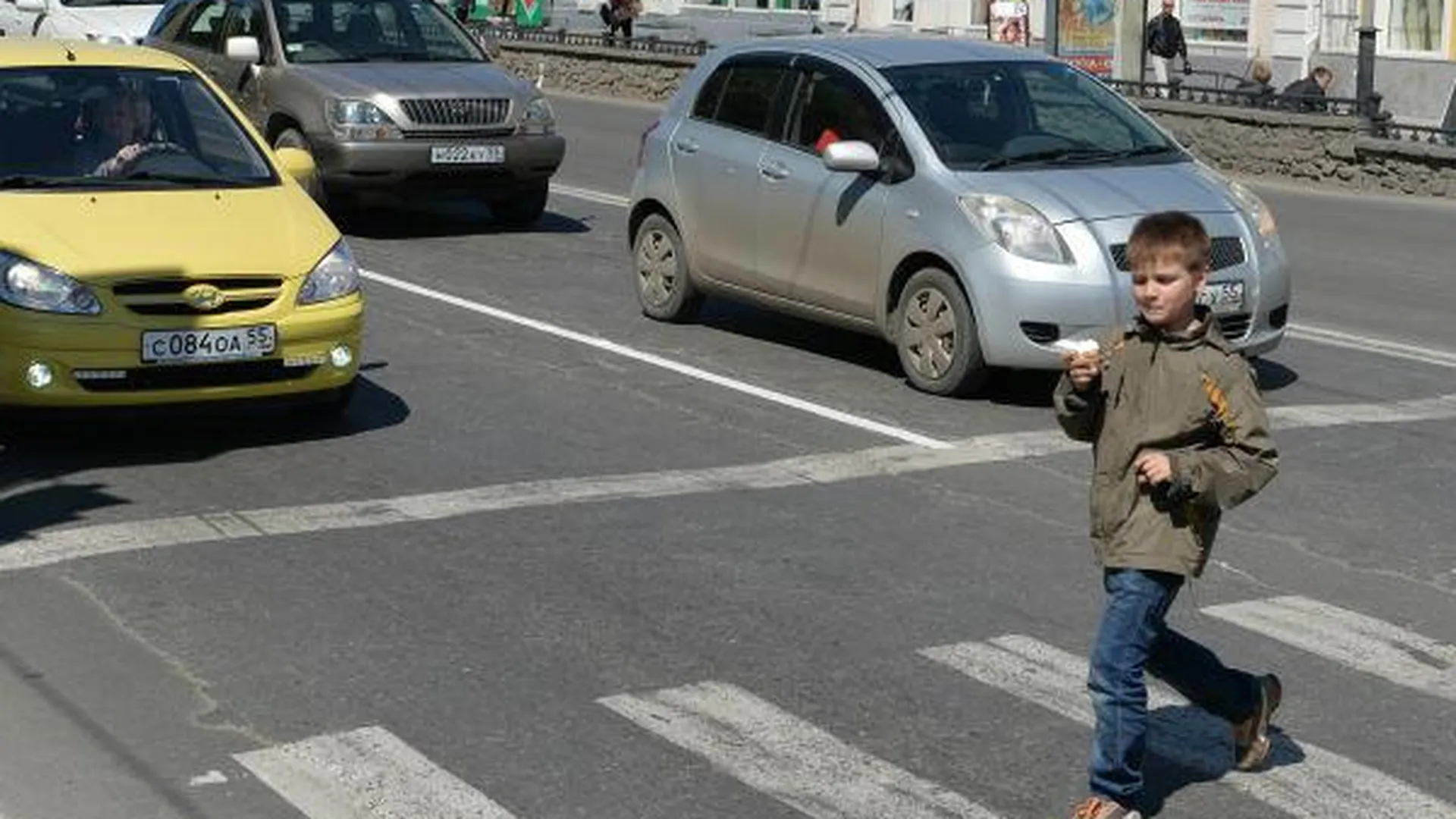 За безопасность на дорогах выступили школьники из Котельников
