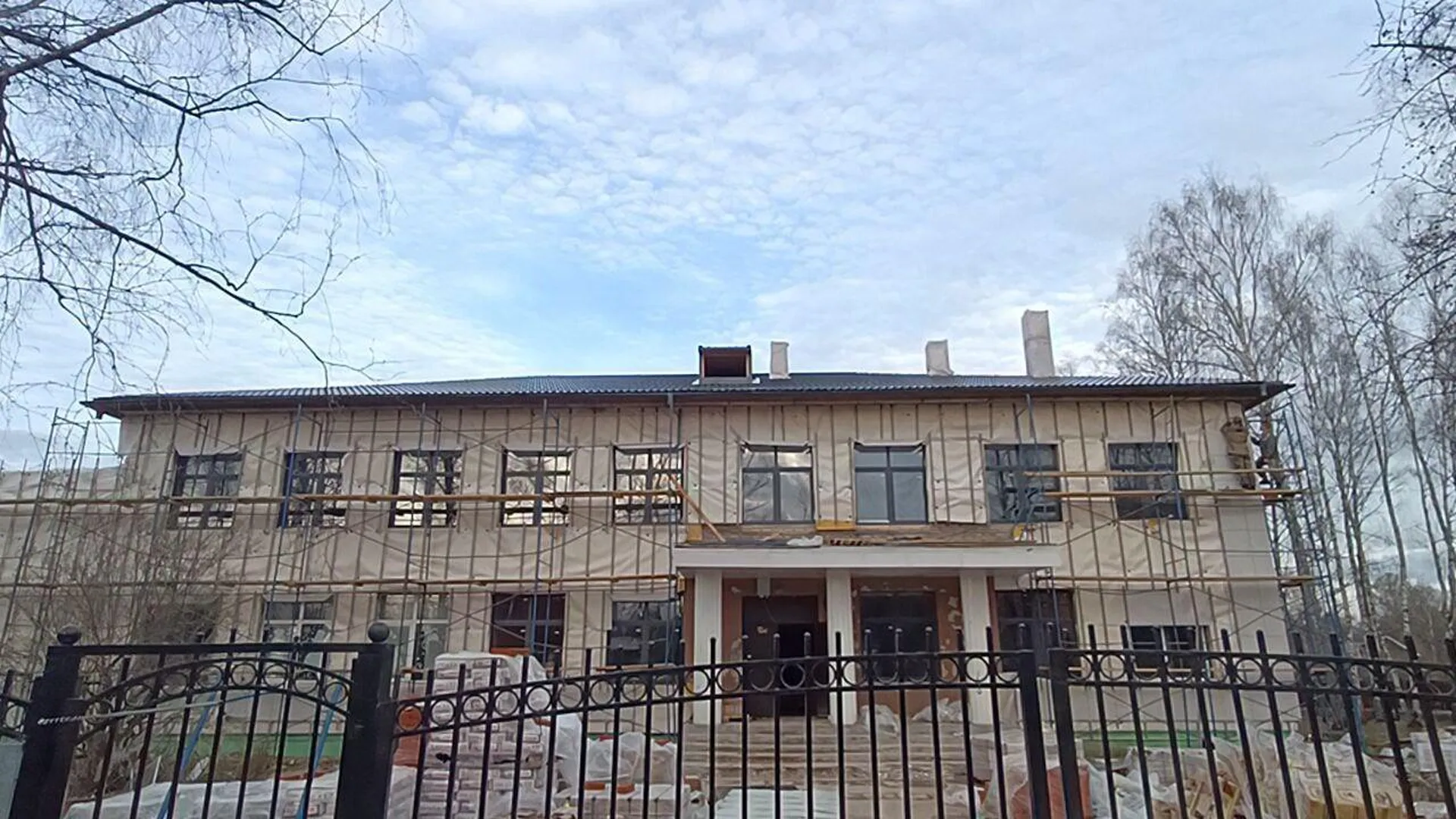 Школу № 11 в Пушкино откроют после ремонта в сентябре