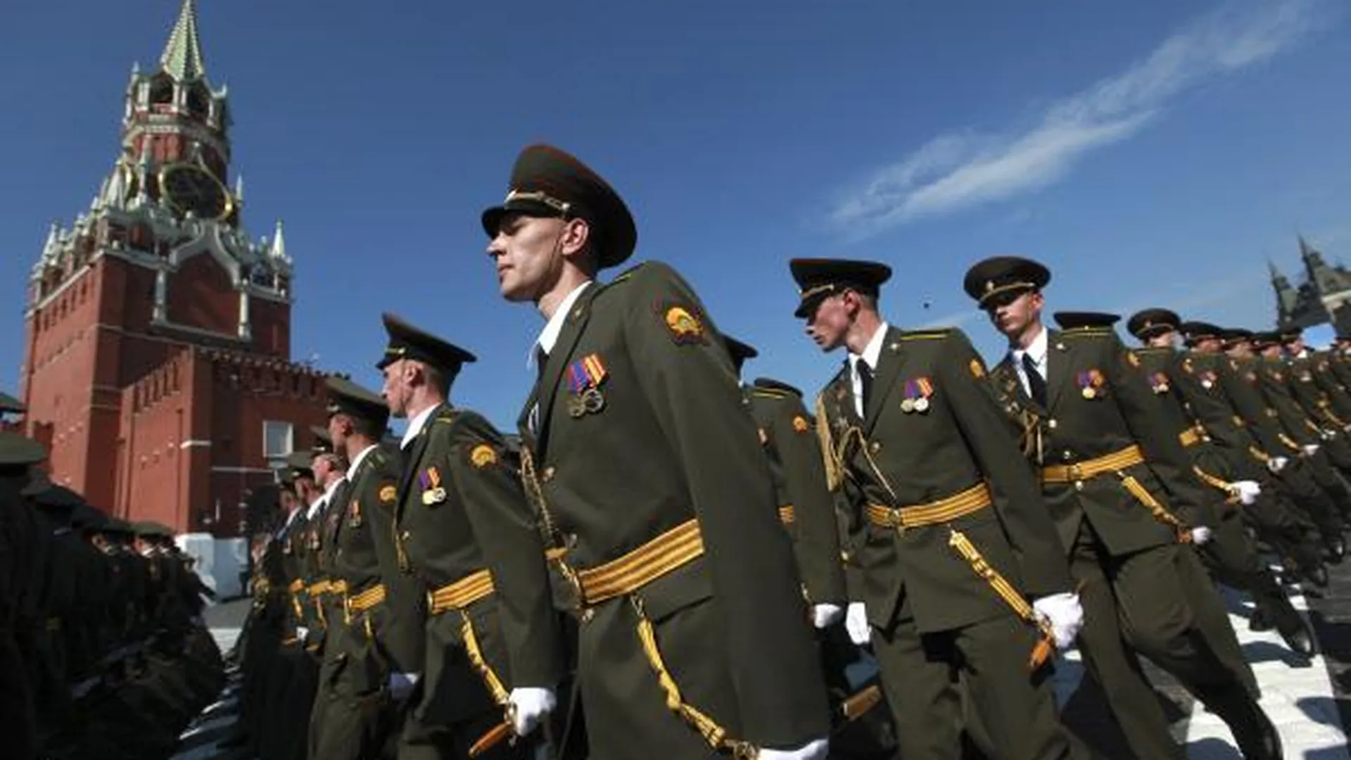 После парада на Красной площади более тысячи курсантов промаршируют по Серпухову