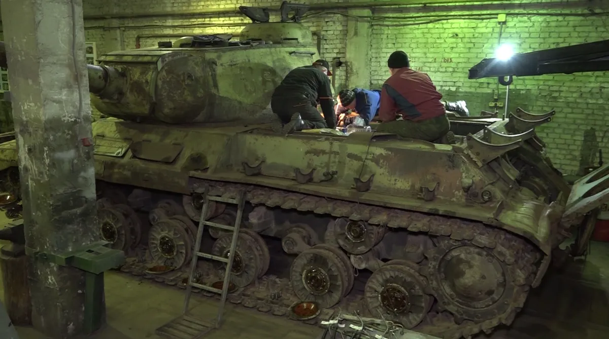 В Черноголовке отреставрируют танк ИС-2, которому больше 75 лет | 360°