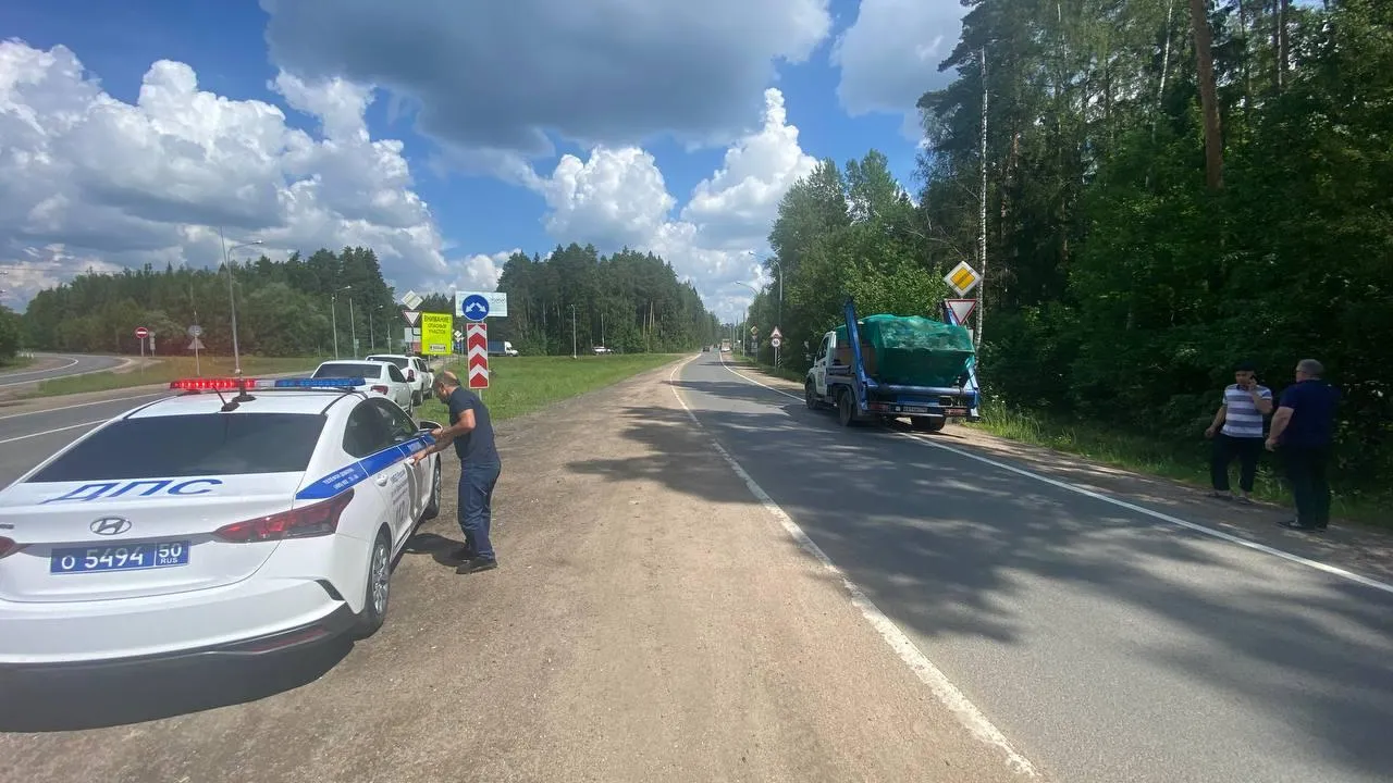 Нелегальный сброс строительных отходов предотвратили в Красногорске | 360°