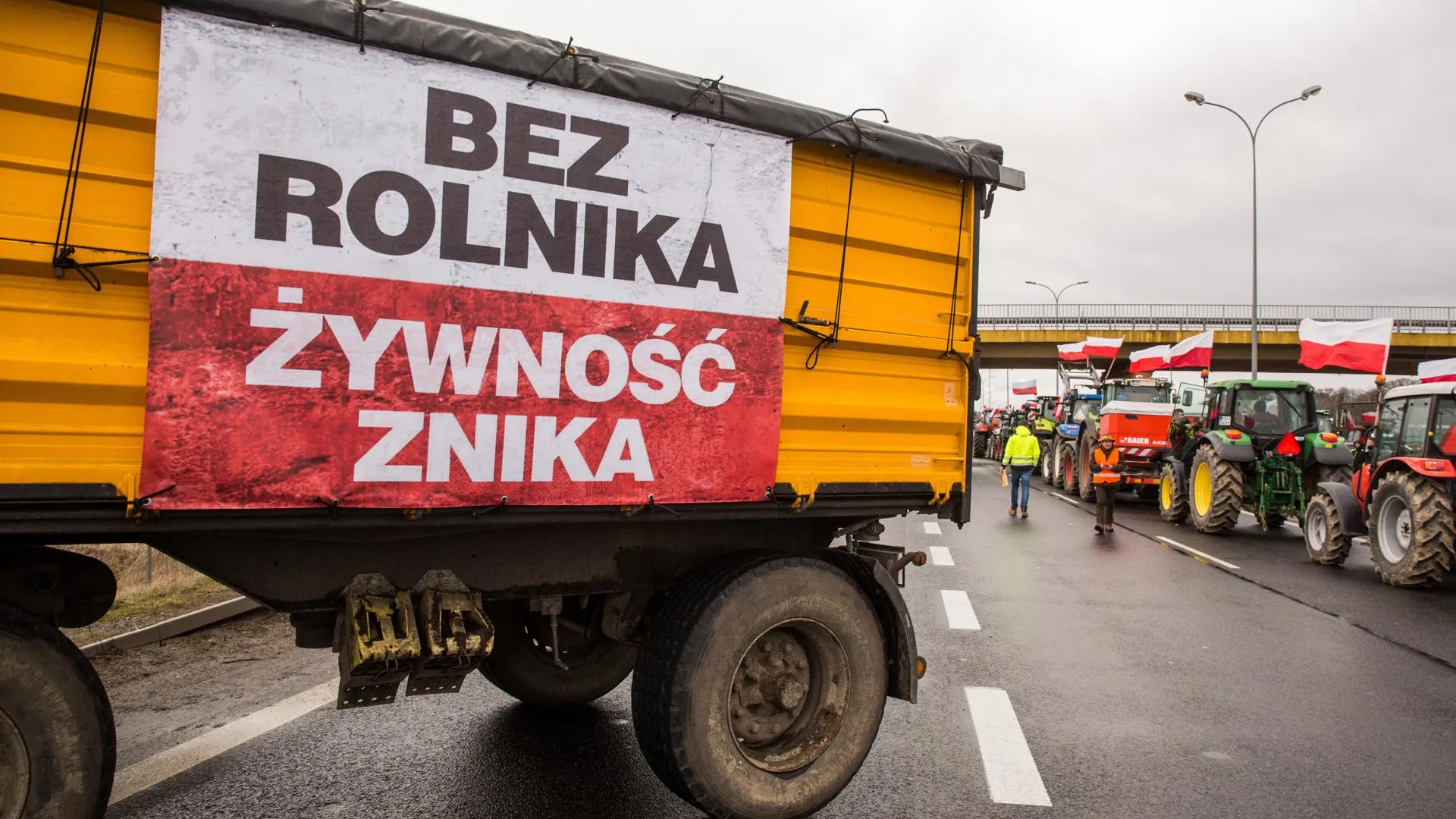 Протесты польских фермеров, 20 февраля 2024 года / Karol Serewis / Keystone Press Agency